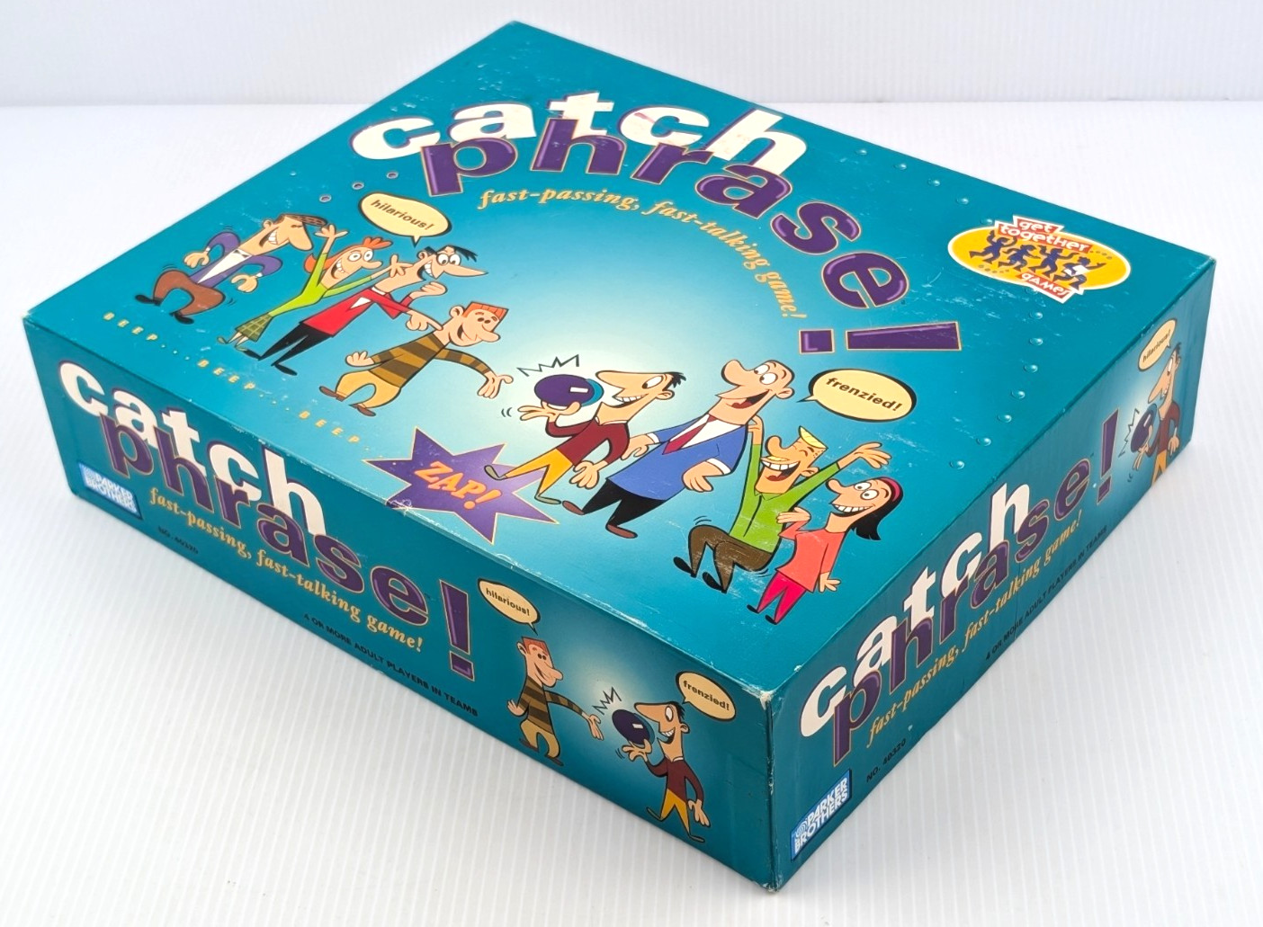 Catch Phrase Board Game 100% COMPLETE Vintage Timer Tested & Works