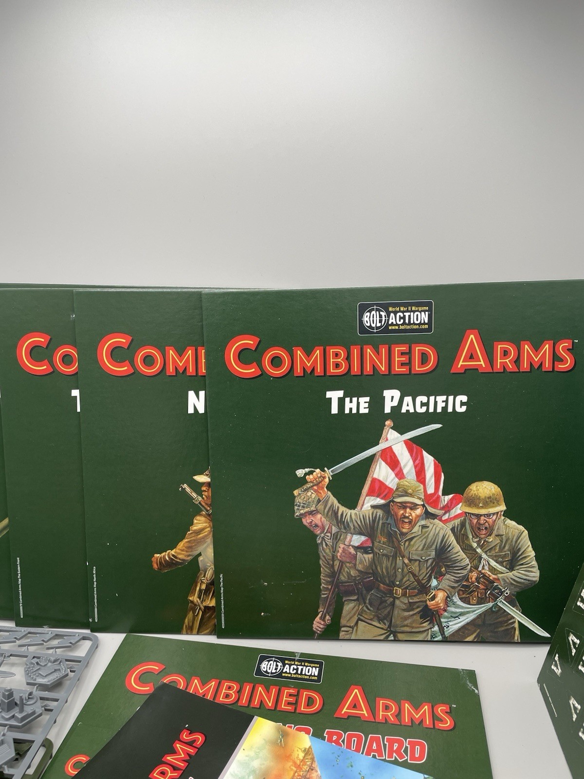 Bolt Action Combined Arms The World War II Campaign Game Board Game incomplete