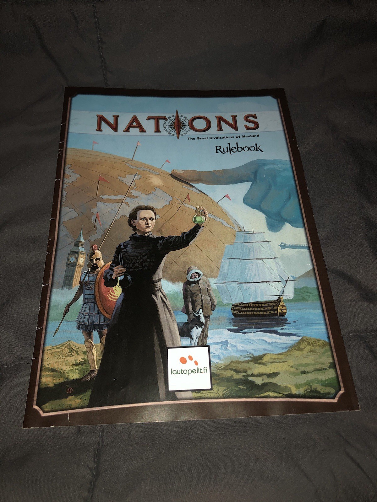 Nations Board Game 2013 Strategy Civilization Lautapelit Asmodee
