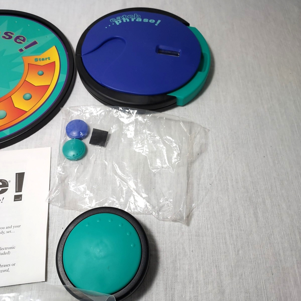 VINTAGE Catch Phrase Game COMPLETE WORKS Parker Brothers 1994 90s Words