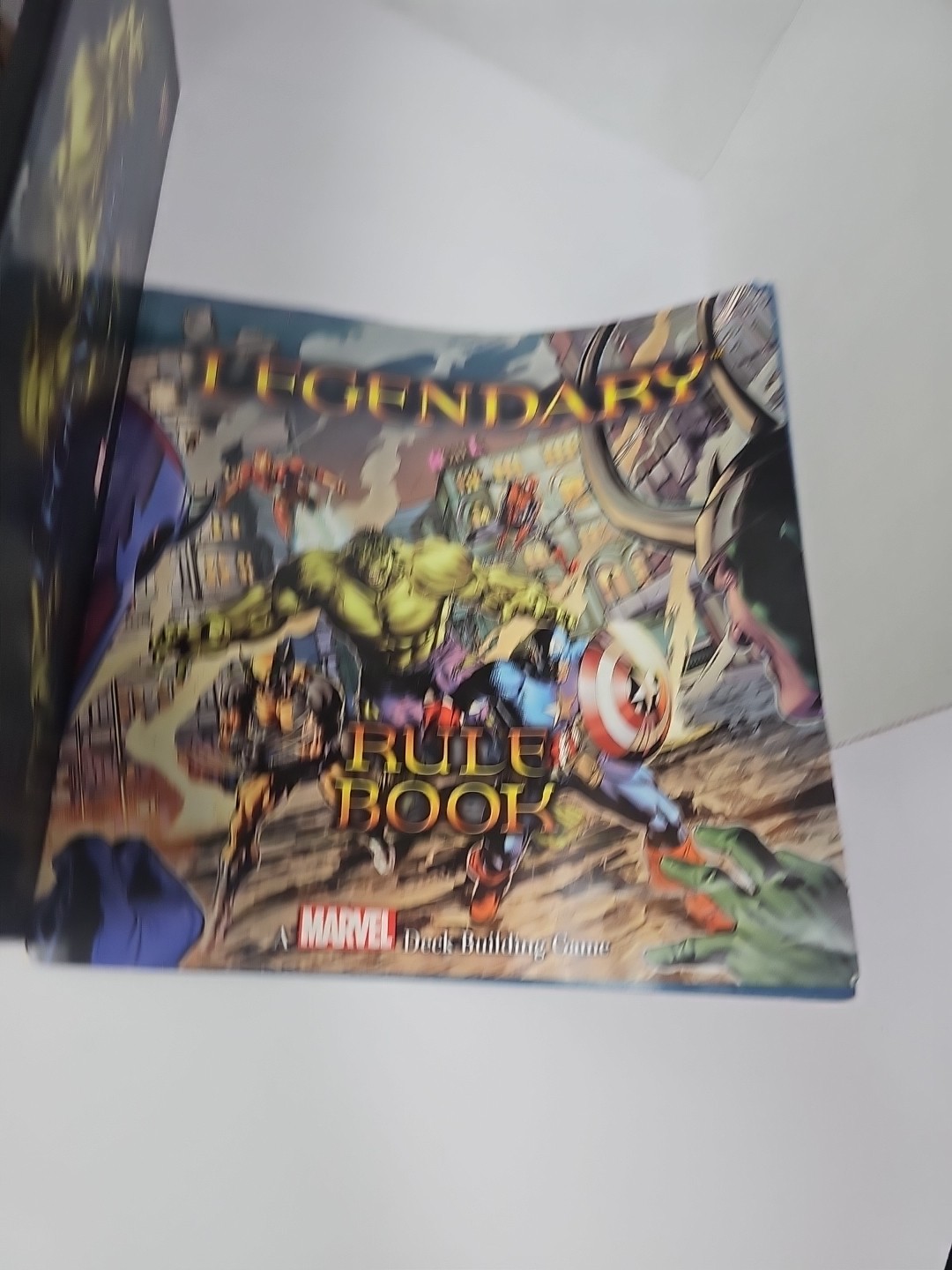 Upper Deck Legendary Marvel Deck Building Game Complete Pre-Owned