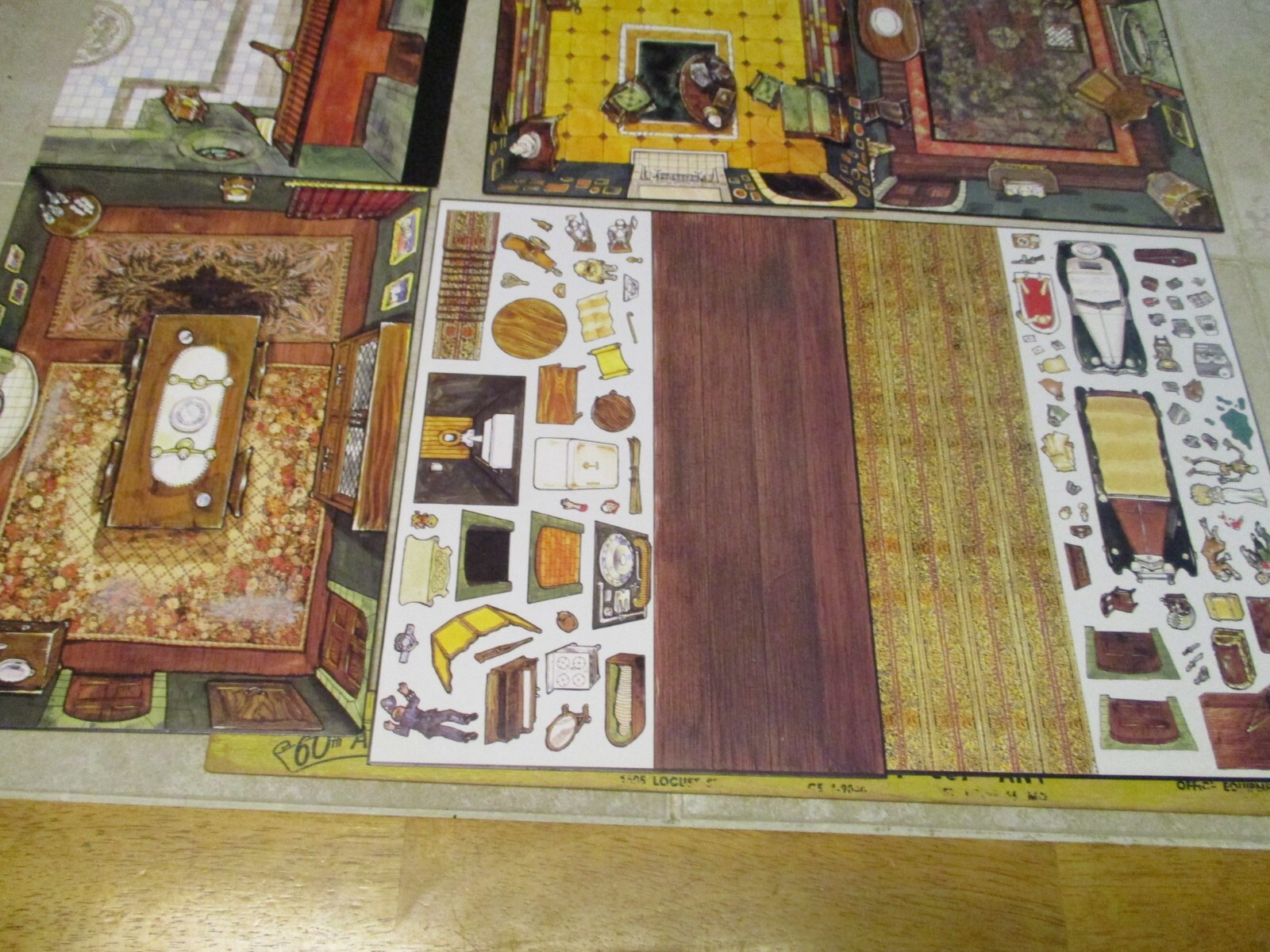 Halls of Horror: Gothic Floor Plans COMPLETE Dungeon Floor Plans 02019 GW AD&D