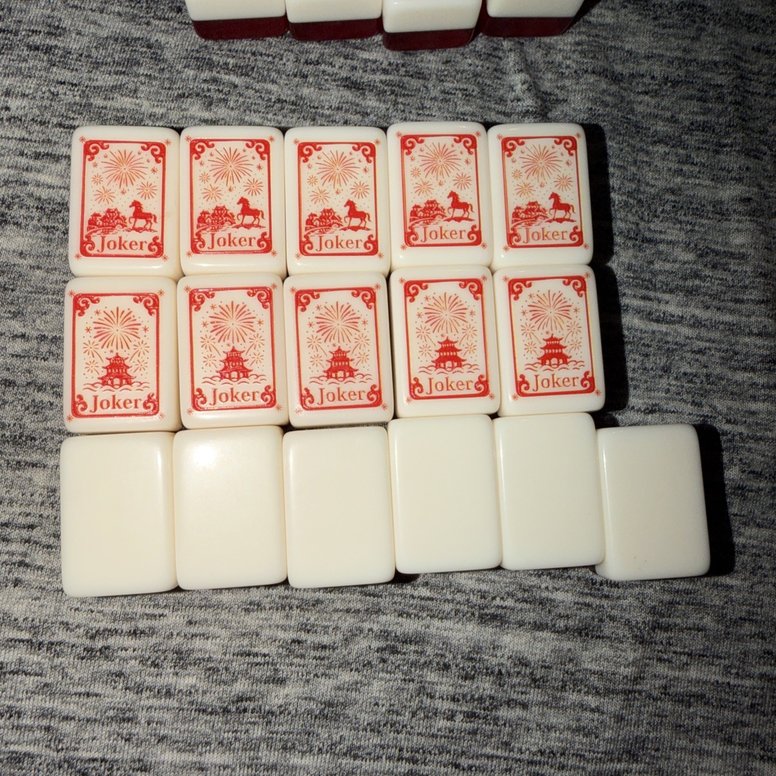 Deluxe Maison Lude Mahjong Horse Lunar Year Edition Starter Kit.Bag Not Included