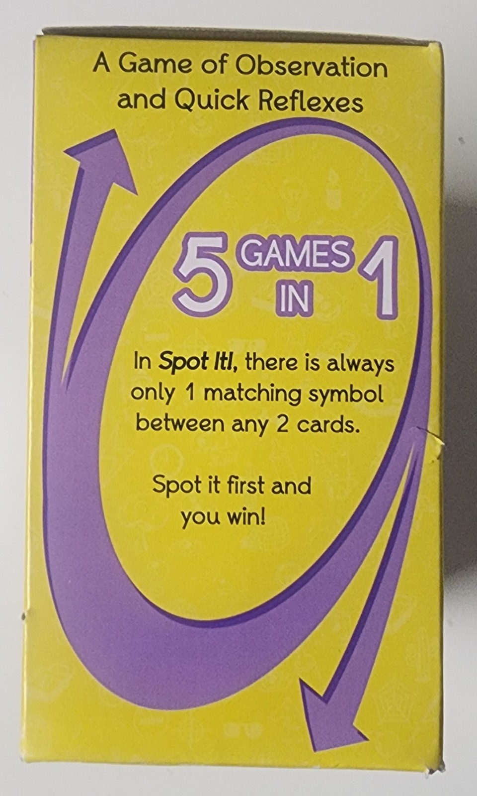 Spot It! Classic Card Game | Game for Kids | Age 6+ | 2 to 8 Players | Box Ware