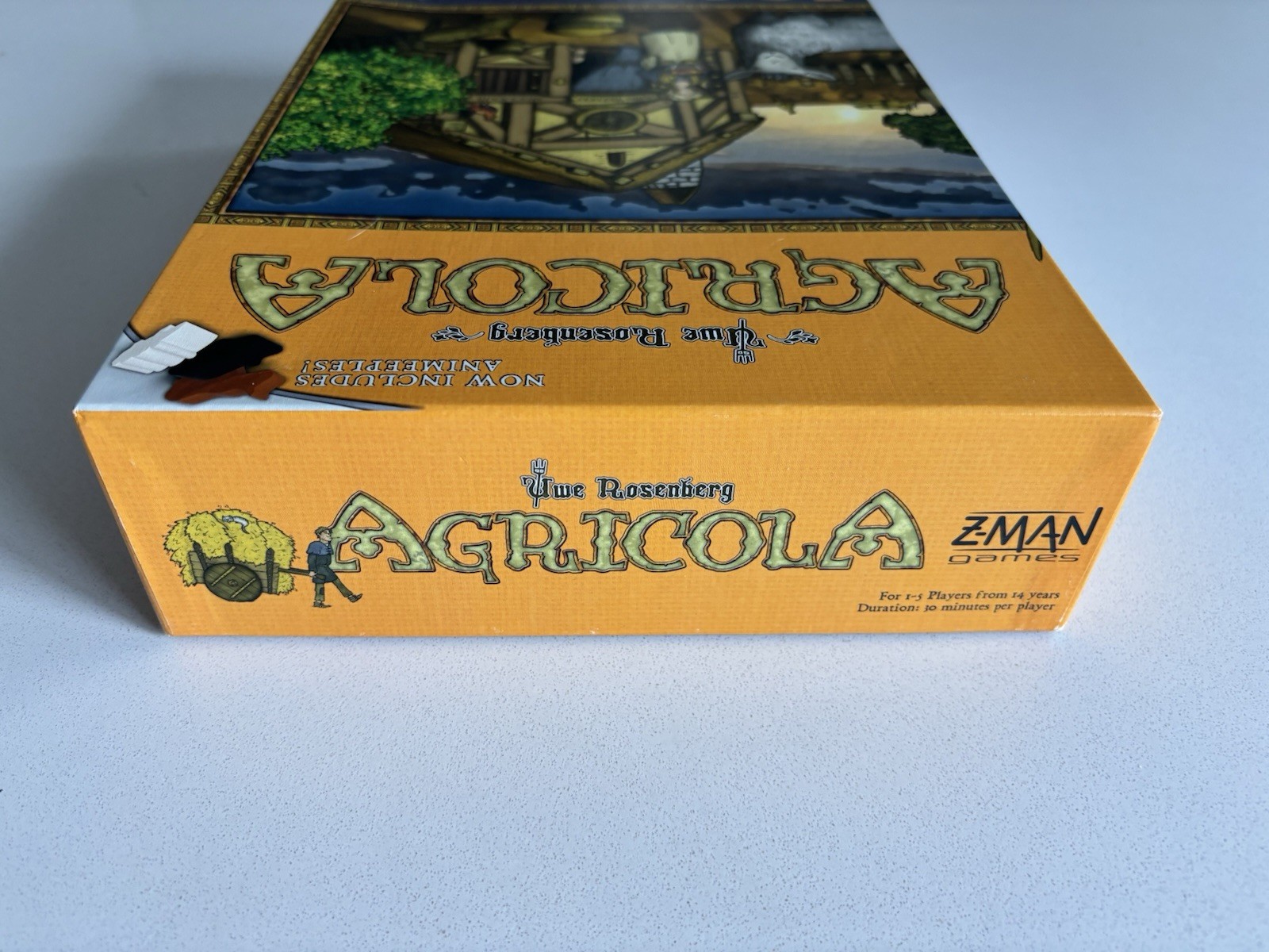 Z-Man Games Agricola The 17th Century Farming Strategy Board Game Open Box
