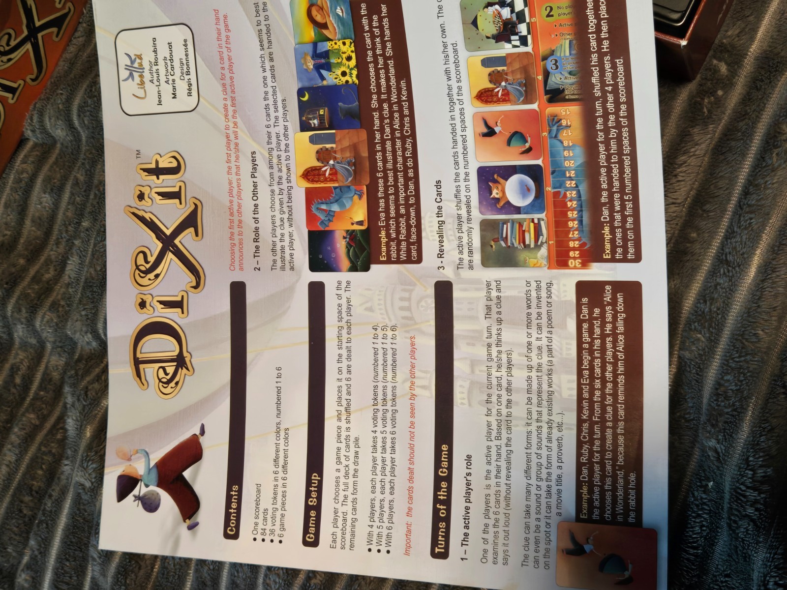 Dixit Board Game Storytelling Game for Kids and Adults Fun Family Party Game