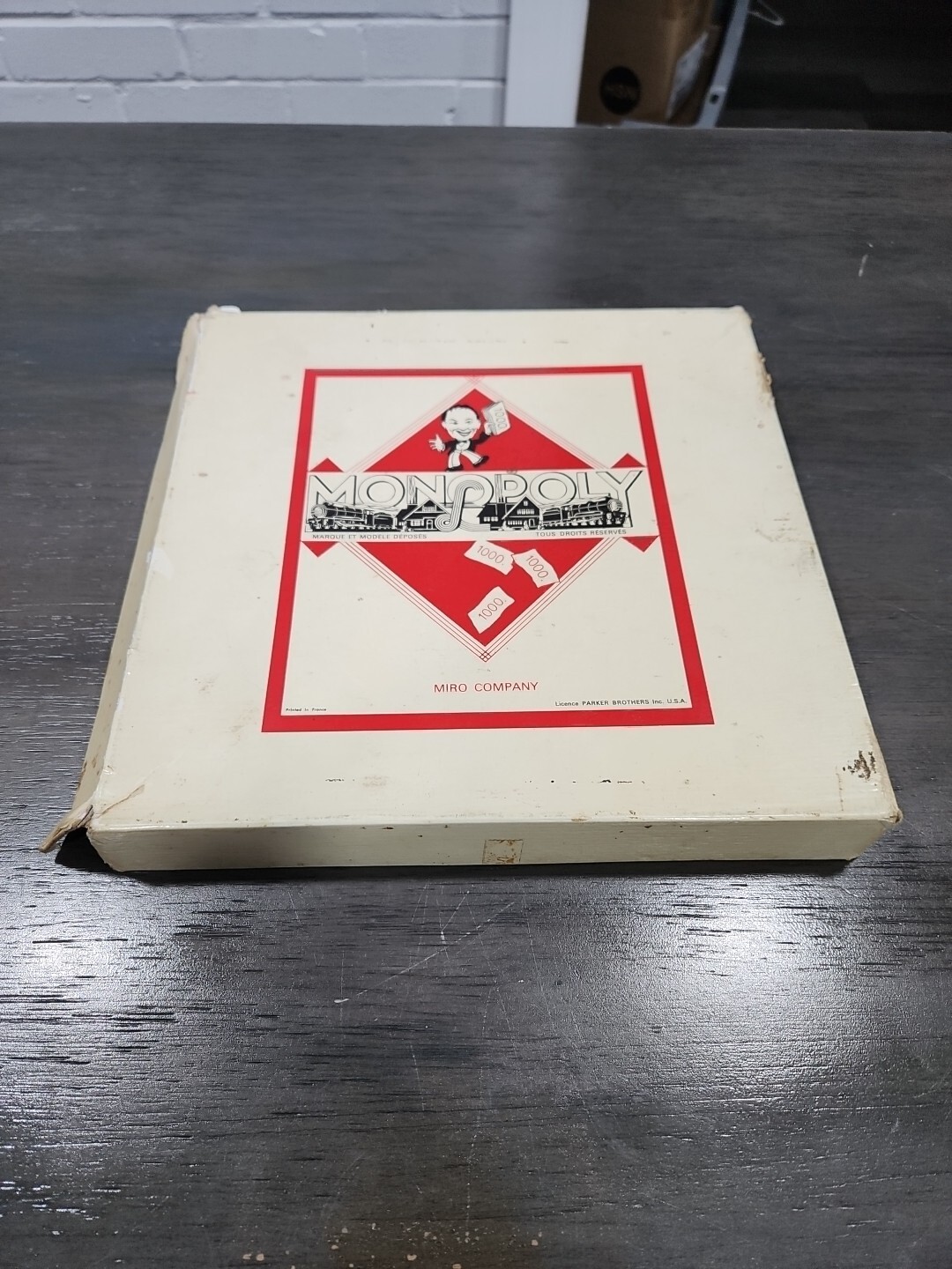 Monopoly Luxury French Edition 1975 With Connect 4 Some Missing Pieces To Both