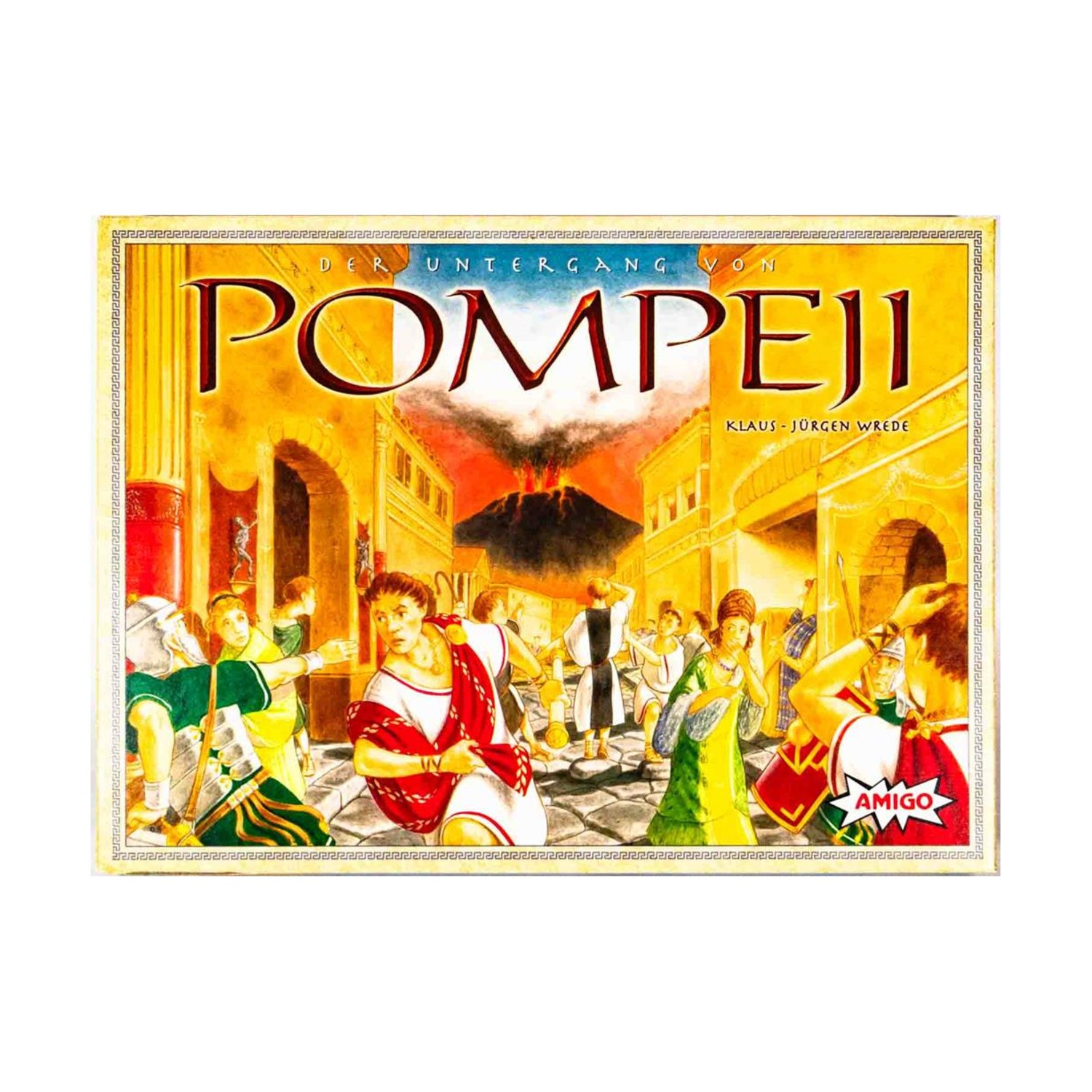 Amigo Game Dexterity Ga Der Untergang Von Pompeii (The Downfall of Box VG+/NM