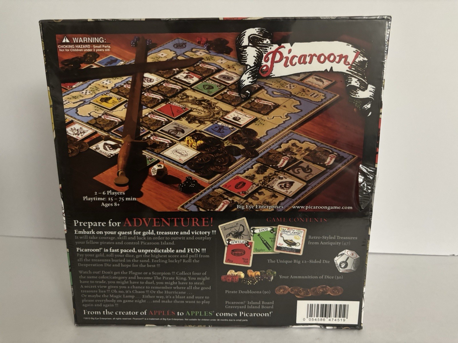 Picaroon 2013 Board Game SEALED OOP ‘Apples to Apples’ Creators – New & Sealed