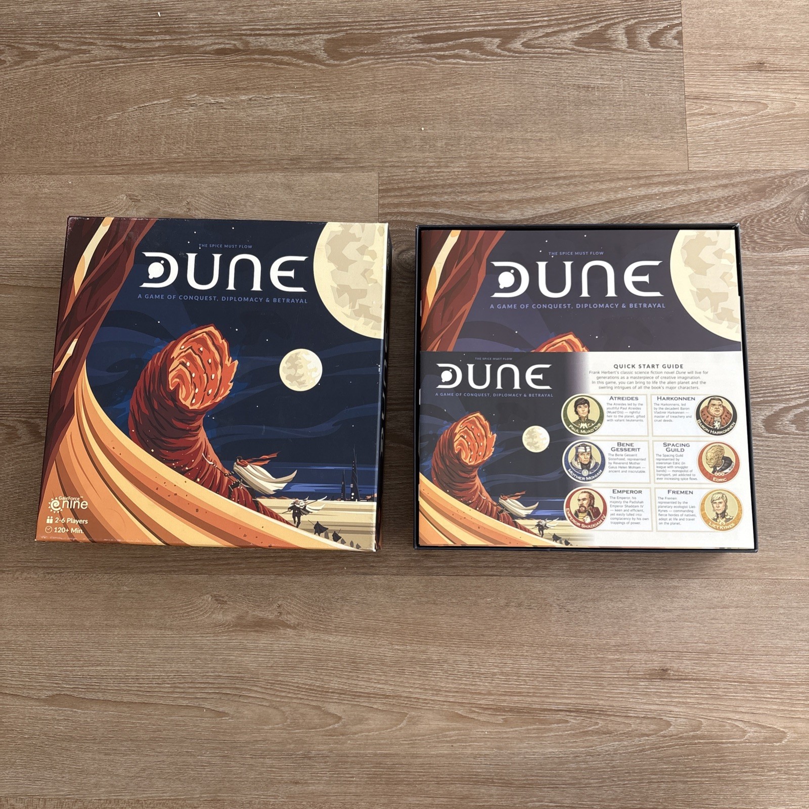 Dune Board Game – 2019 Gale Force Nine – New Open Box