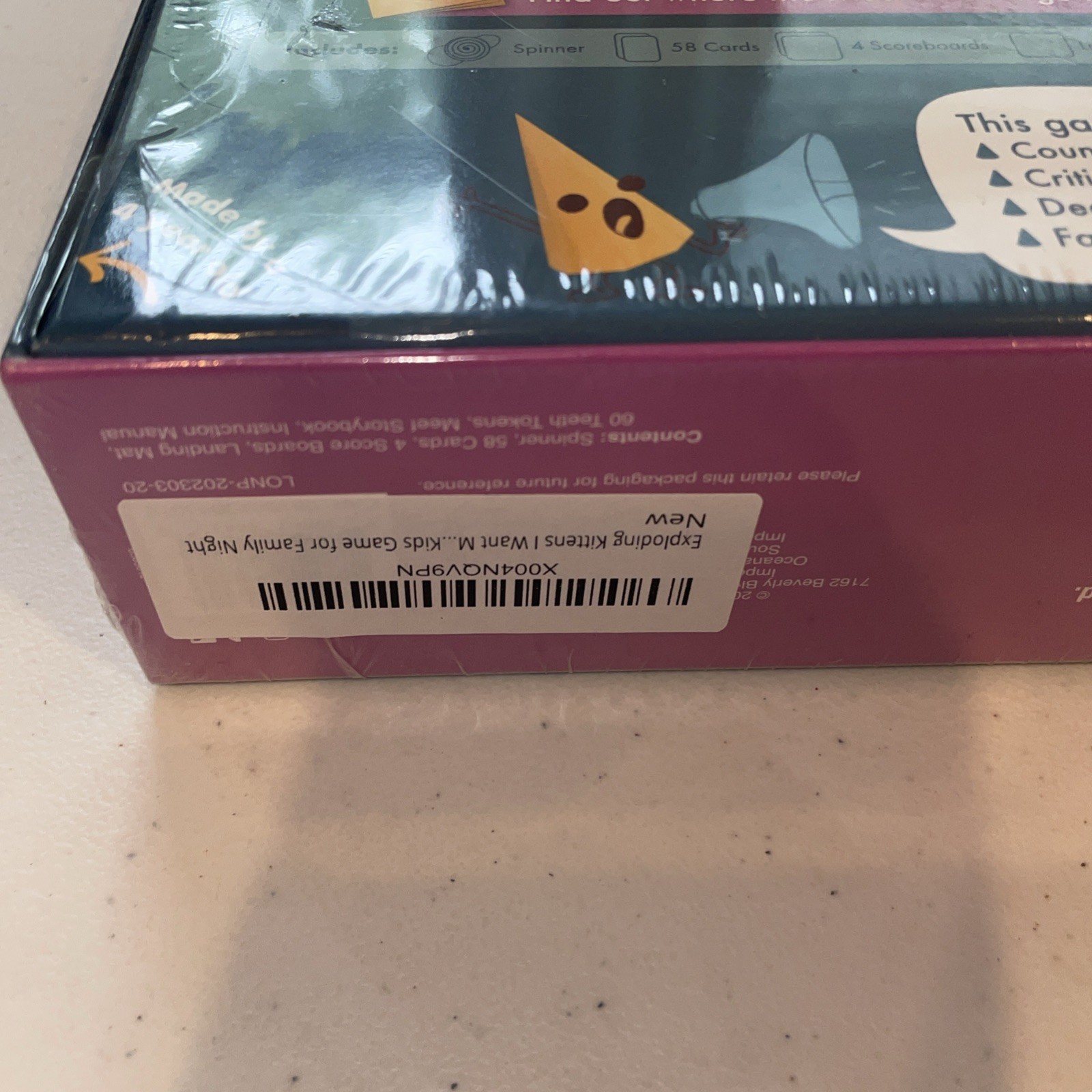 Kitten Games I Want My Teeth Back New Sealed Christmas Gift For The Family