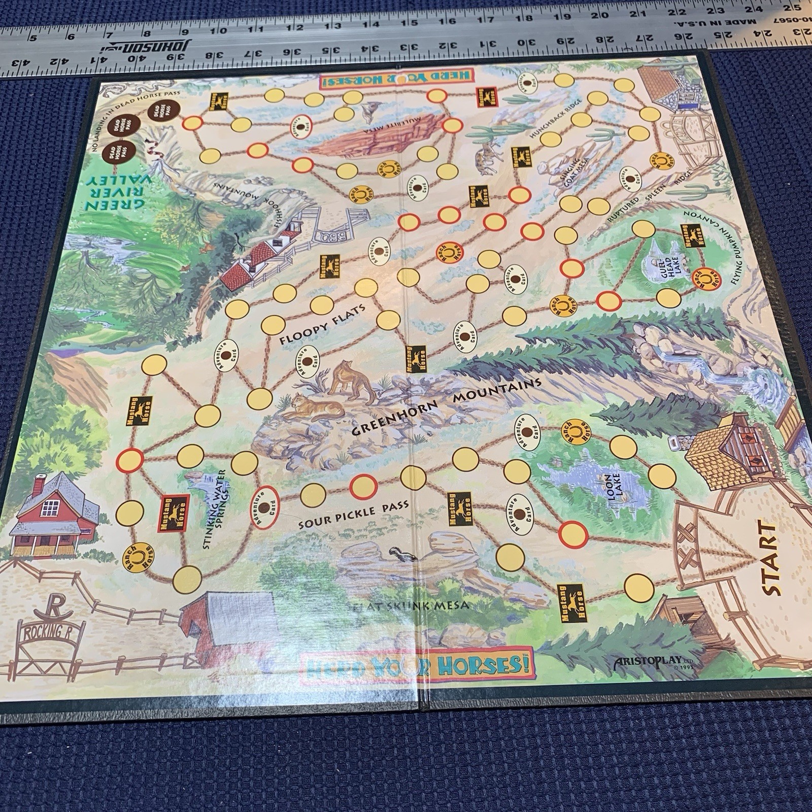 HERD YOUR HORSES – VINTAGE BOARD GAME – 100% COMPLETE – 2002 -Free Shipping