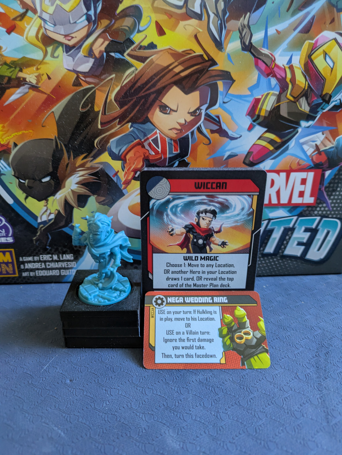 Marvel United Young Avengers Full Team Including Hard to Find Iron Lad