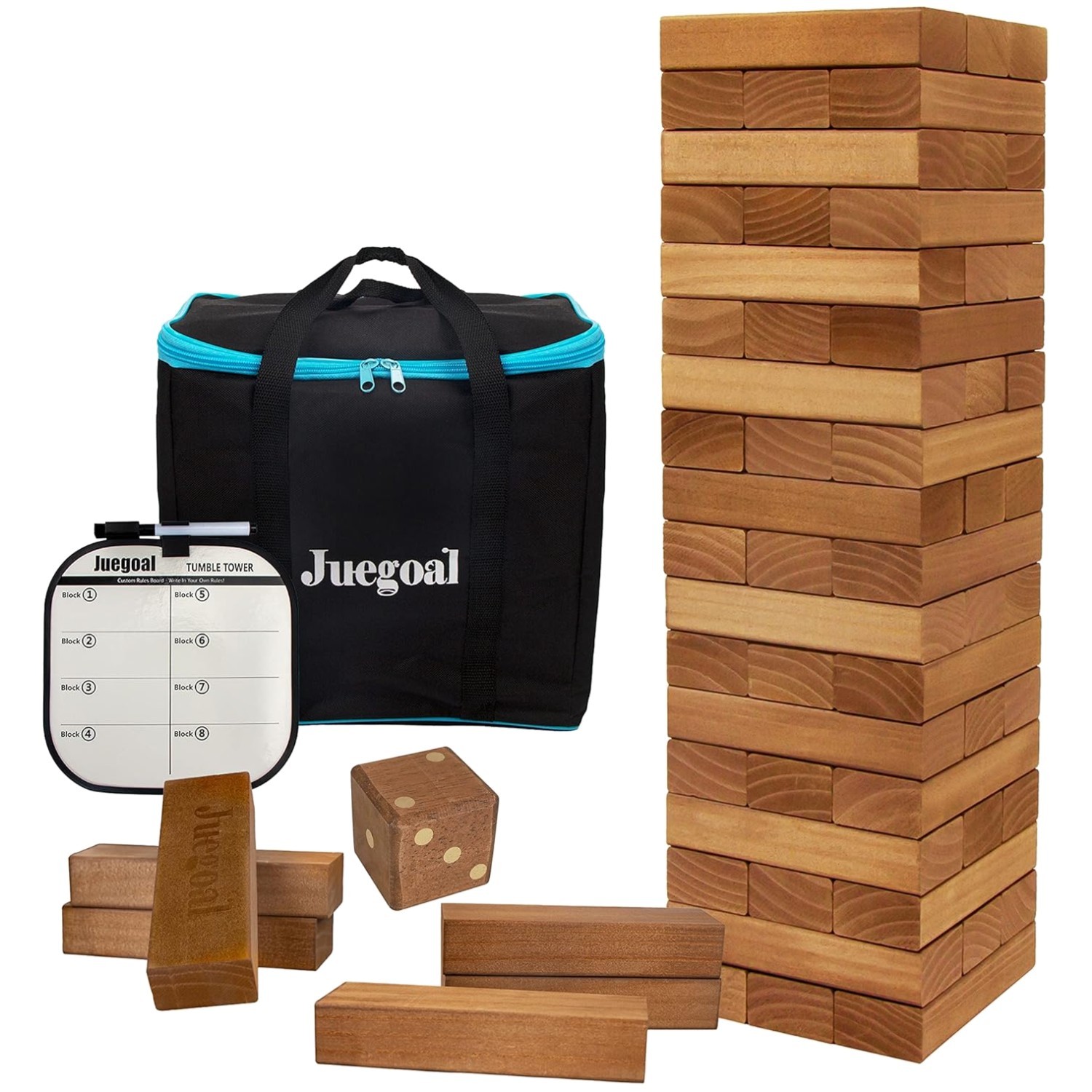 Portable Giant Stacking Game for Indoor & Outdoor