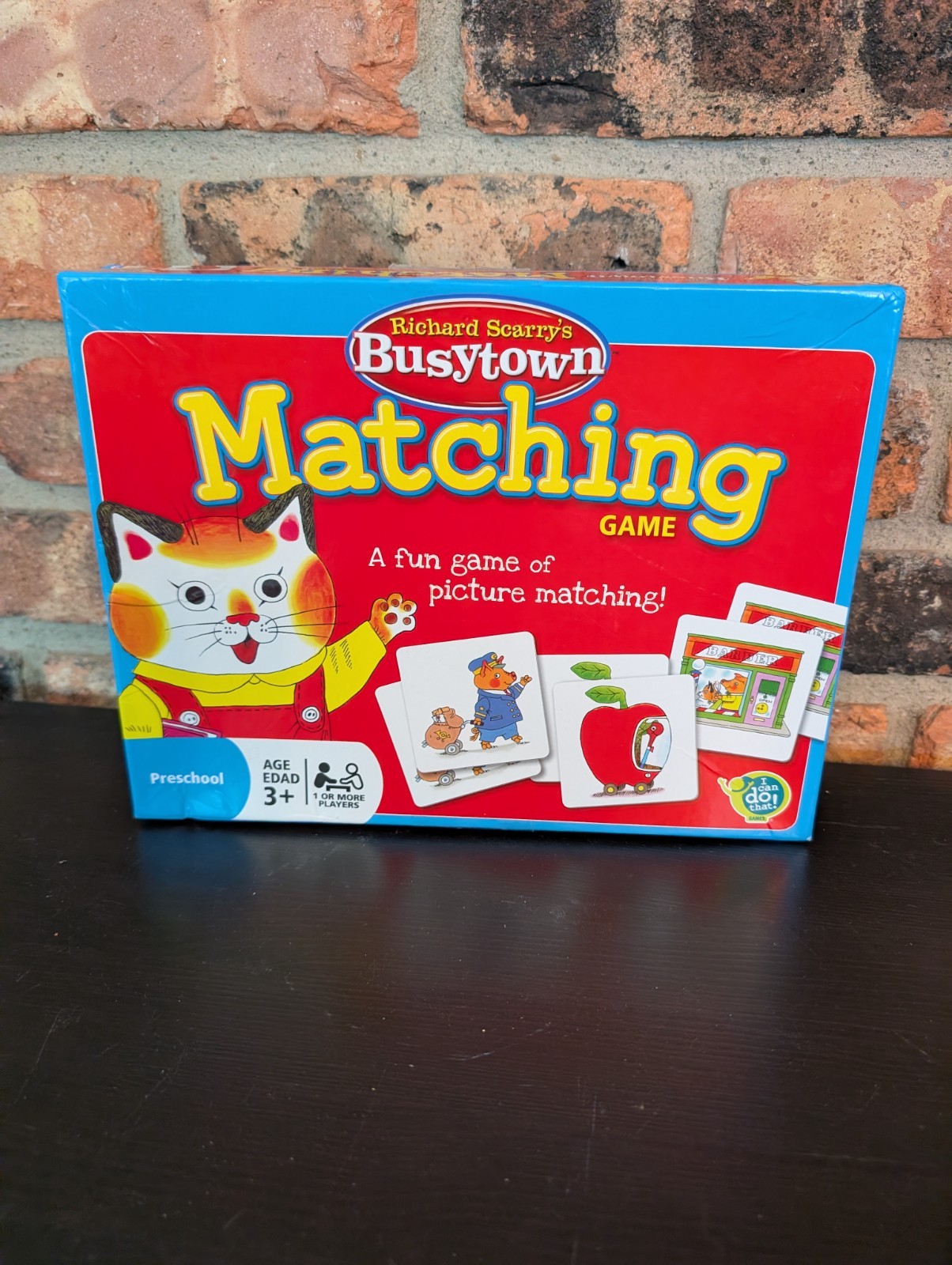 Richard Scarry Busytown Memory Picture Matching Game Complete