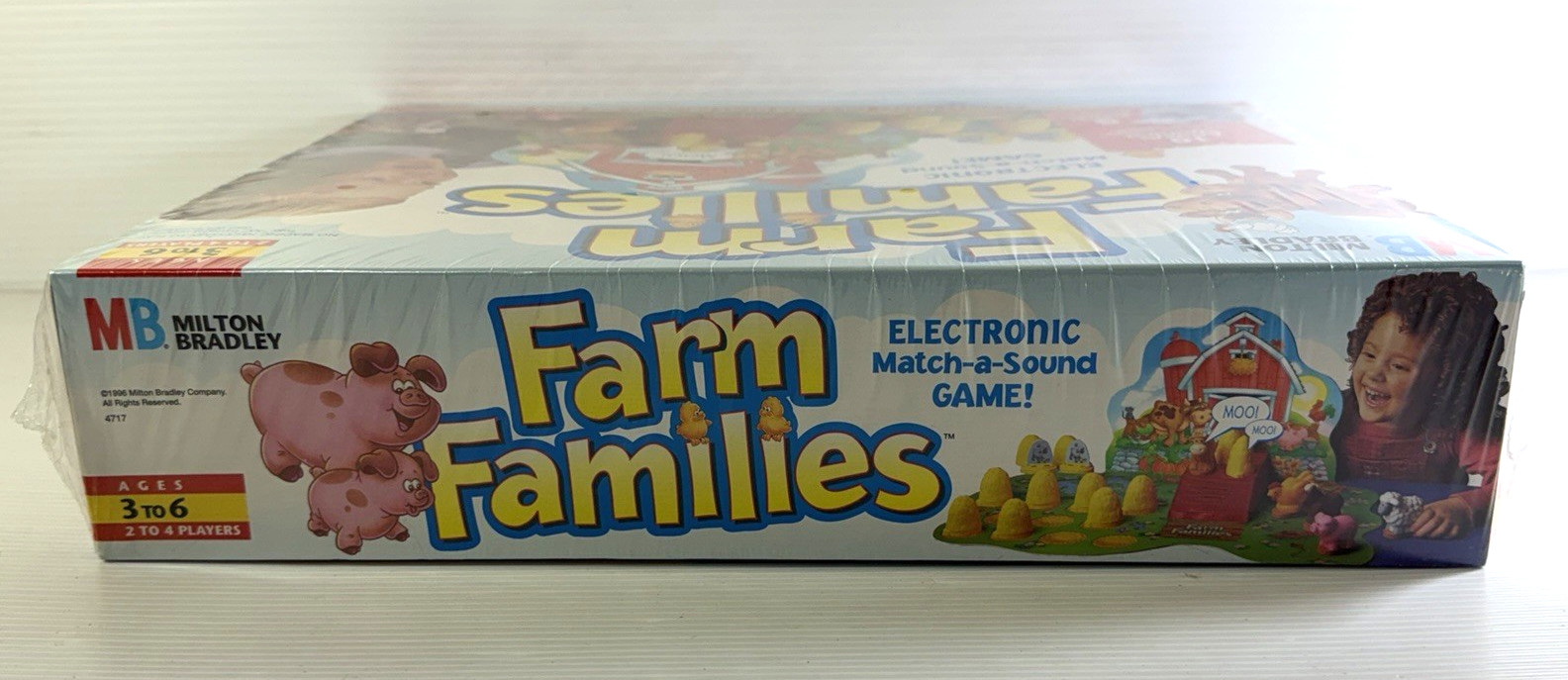 Vintage Milton Bradley 1996 Farm Families Game Electronic Matching Animals NEW