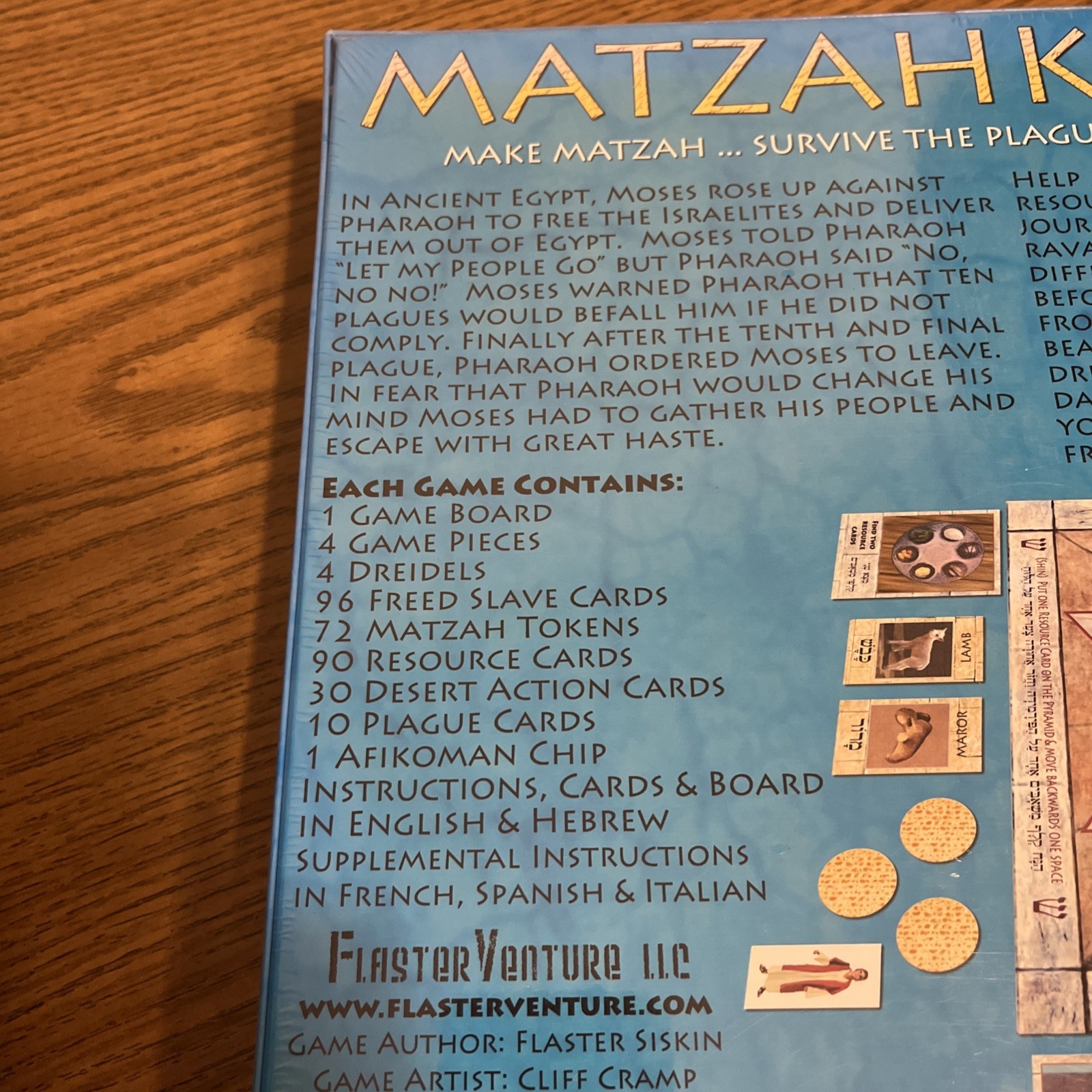 MATZAKOMAN– Board Game -Jewish Pesach And Passover–Themed Game–8 Years and Up
