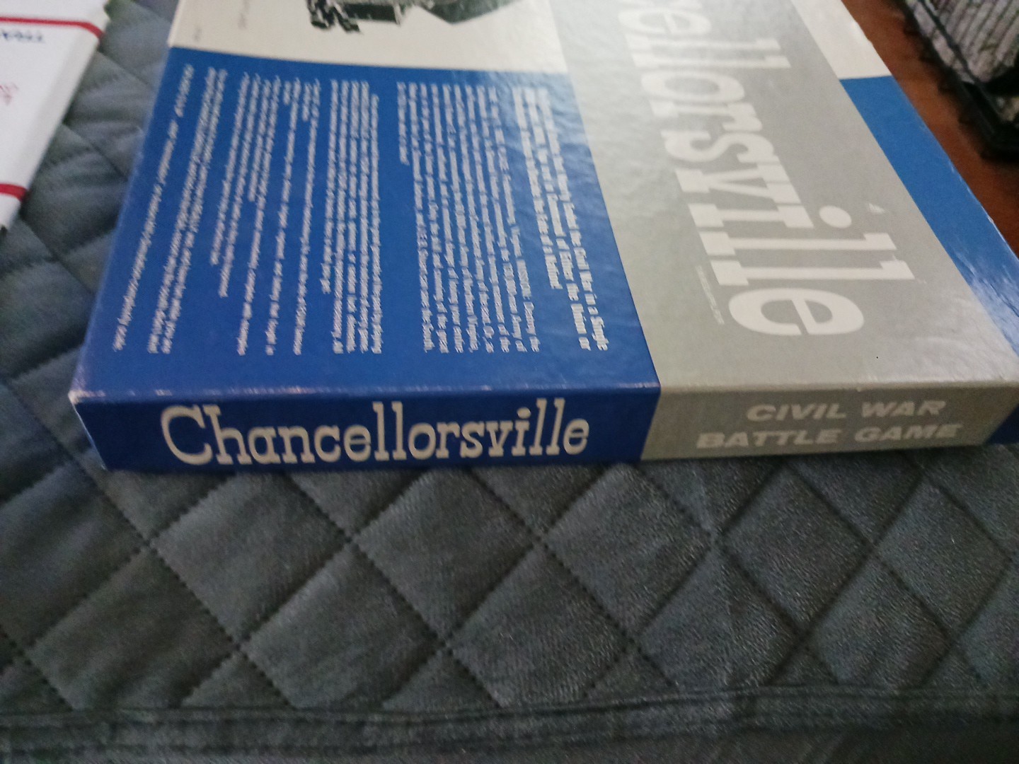 CHANCELLORSVILLE CIVIL WAR BATTLE GAME -Board Game AVALON HILL Ex Condition,1961