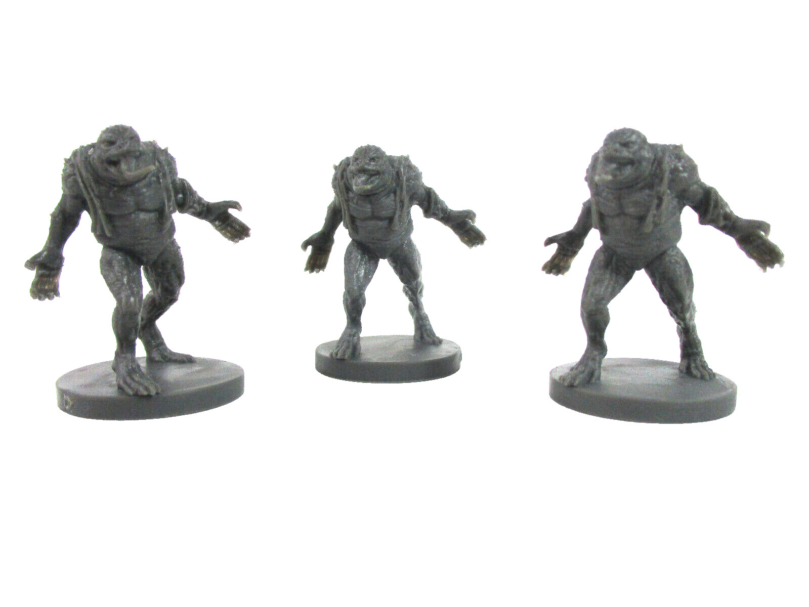 HELLBOY: The Board Game 3x VENOMOUS FROG MONSTER Minis & Card NEW!!