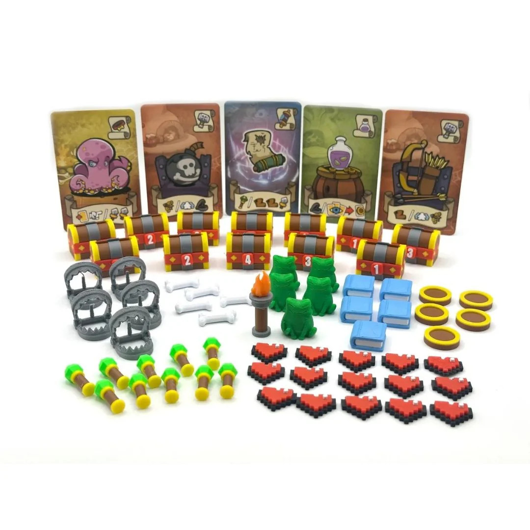 Keep the Heroes Out Treasures and resources