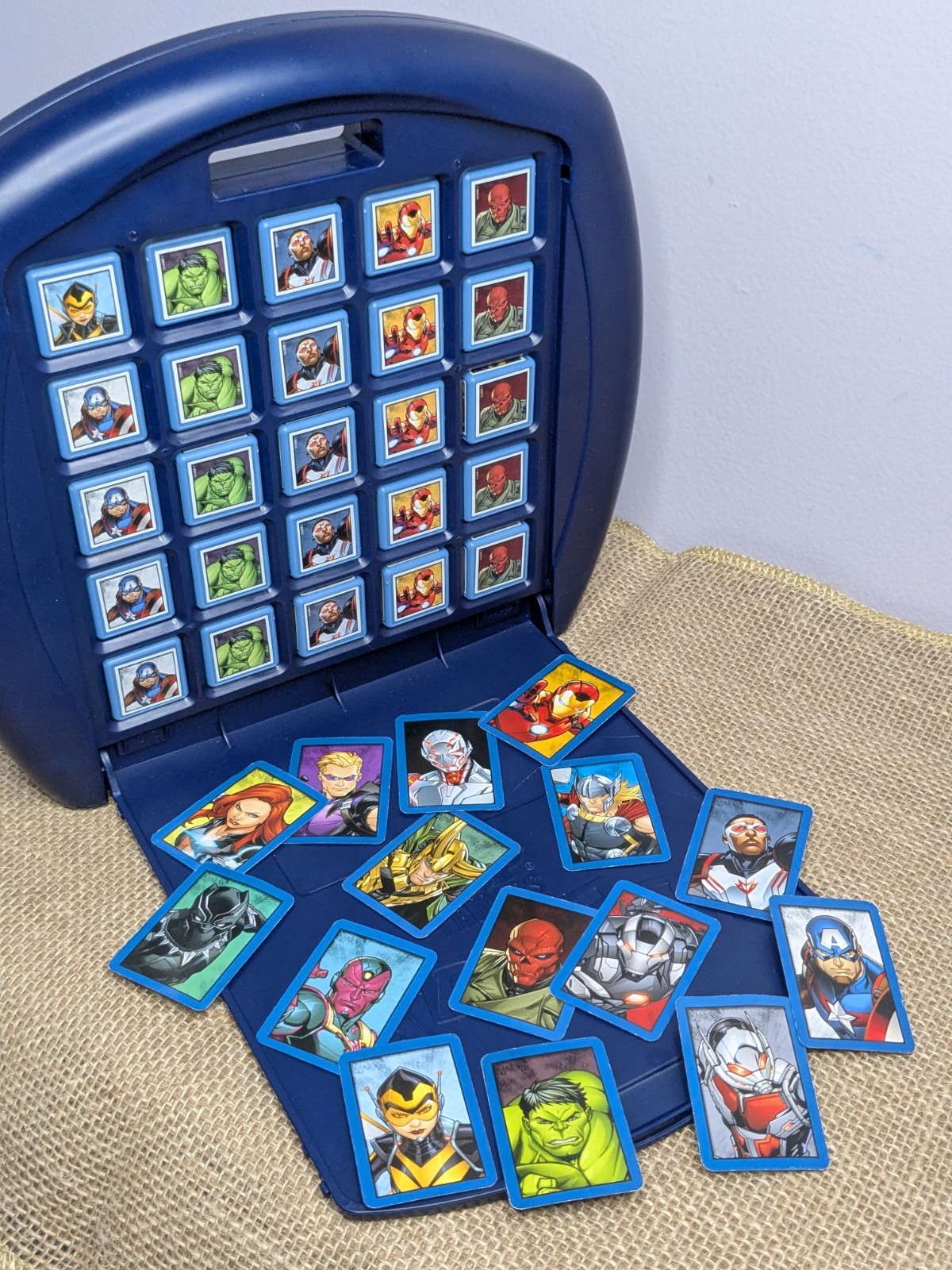 Marvel Avengers Match Board Game Top Trumps COMPLETE Crazy Cube Game 2 Player