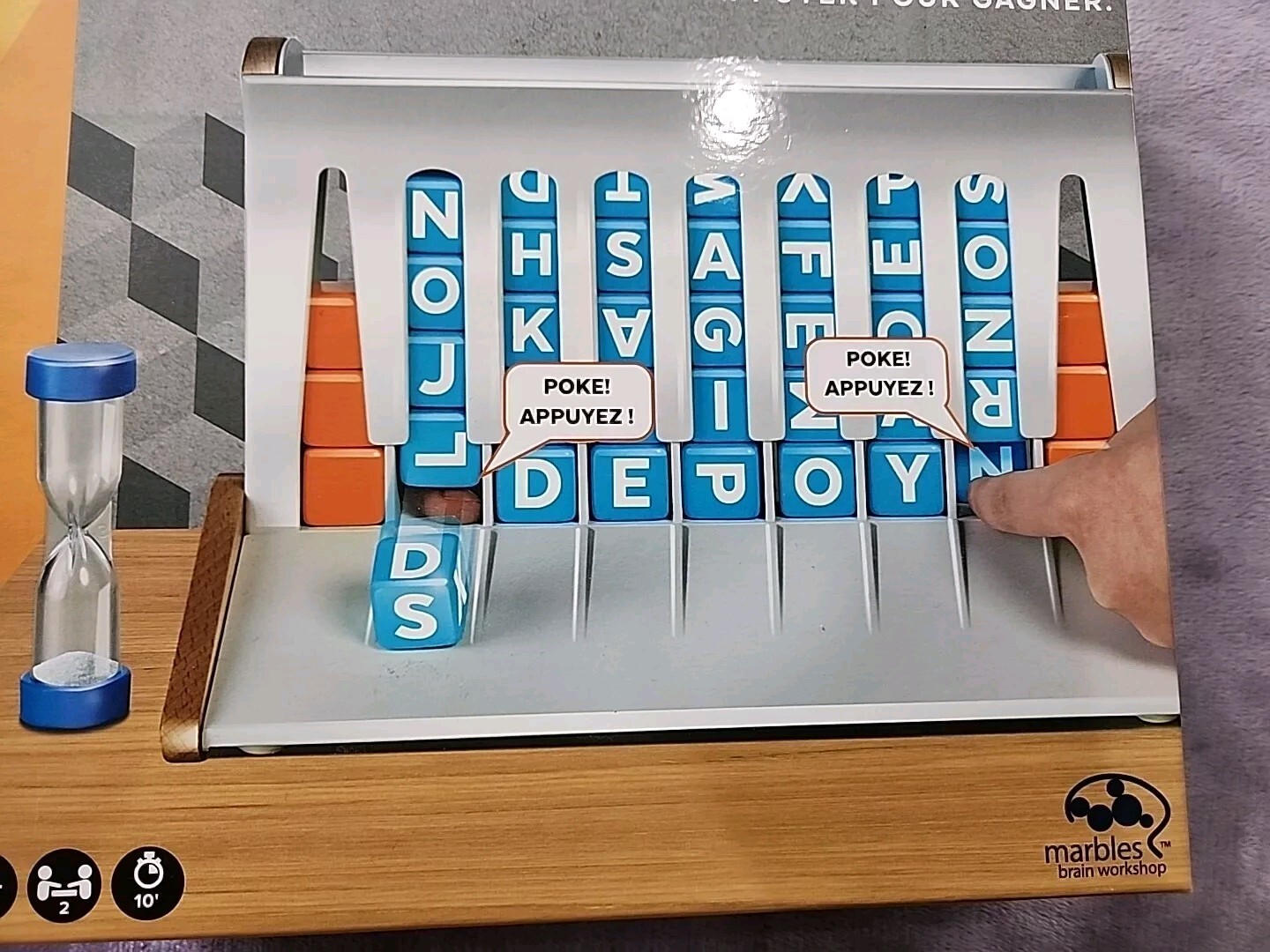 Pokie Dokie Game by Marbles Brain Workshop: A Fast-Paced Word Building Game