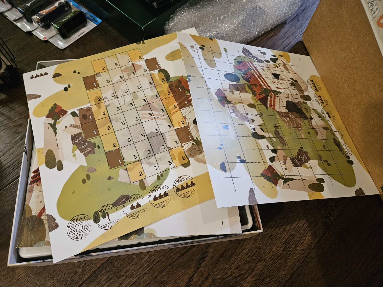 2018 Horrible Games “Dragon Castle” Tabletop Game Mahjong – 100% Complete! Used