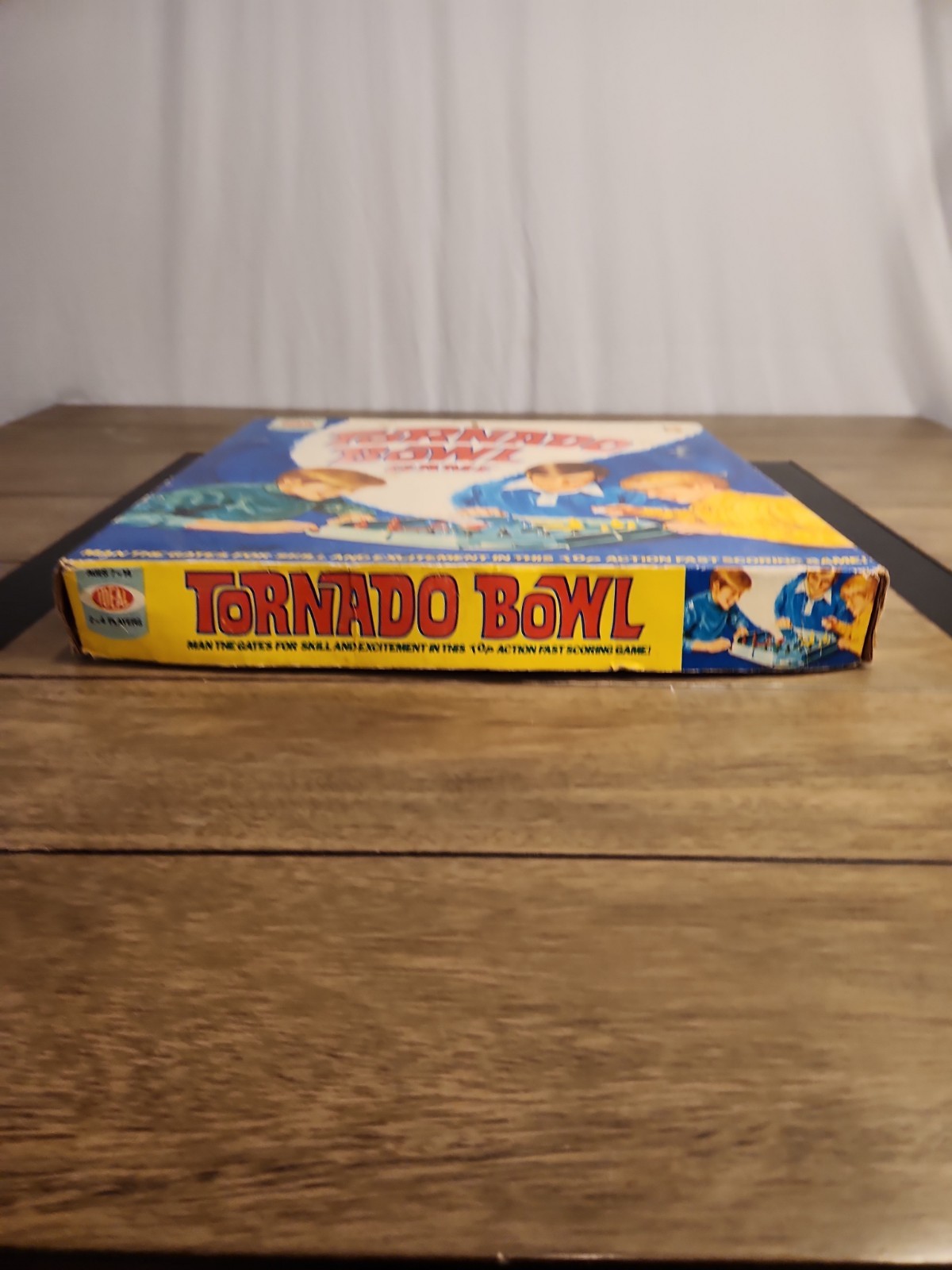 Vintage Tornado Bowl Game Ideal 1971 Bowling Pins rare with box