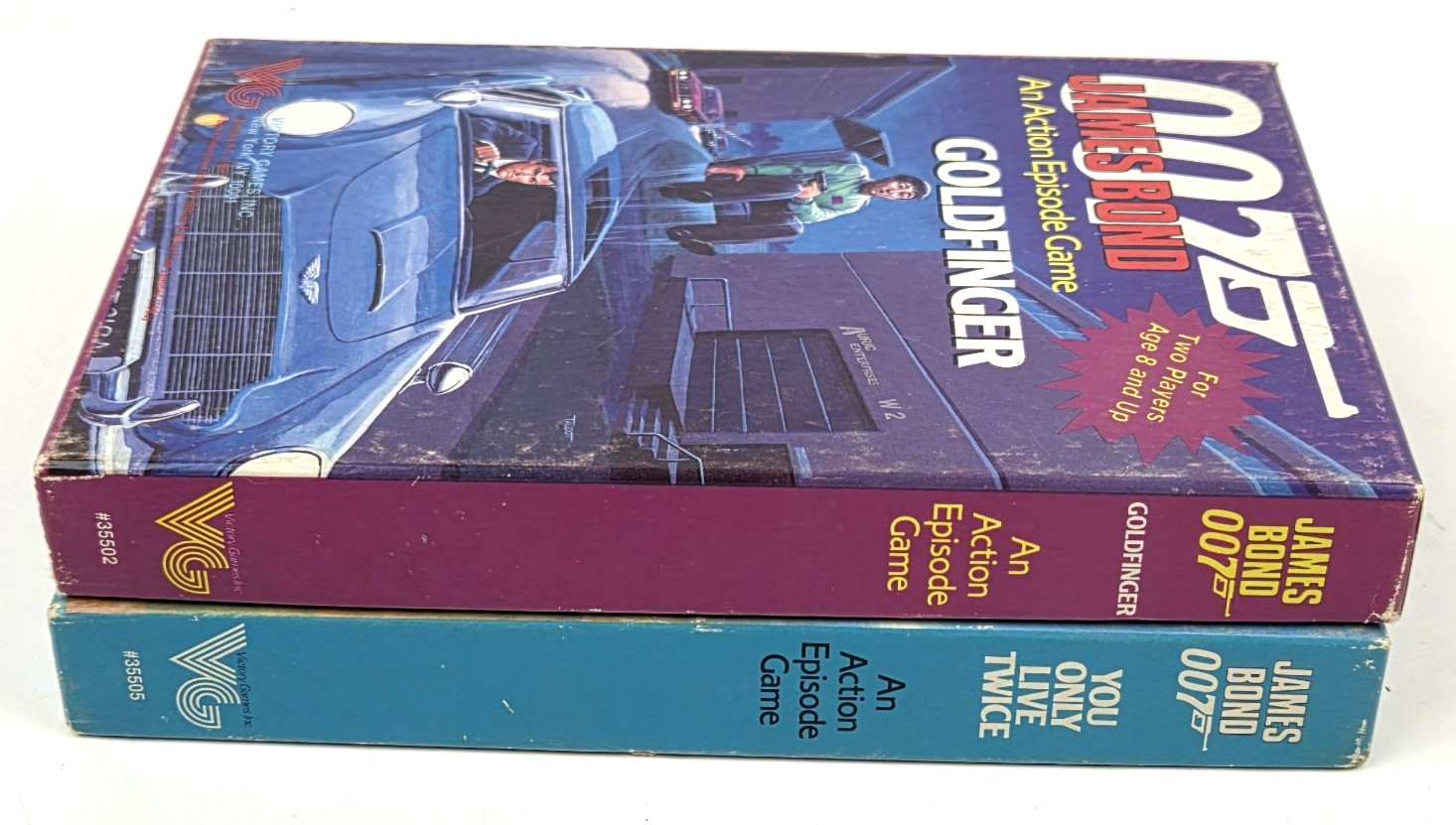 James Bond 007 Goldfinger & You Only Live Twice Action Episode Victory Box Lot 2
