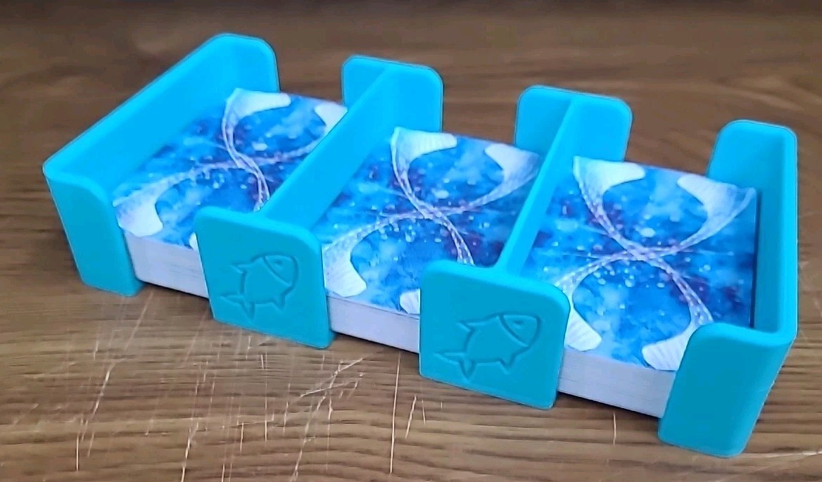 Finspan Storage Solution Box Insert – Board Game Upgrade – 3d Printed ANY COLOR