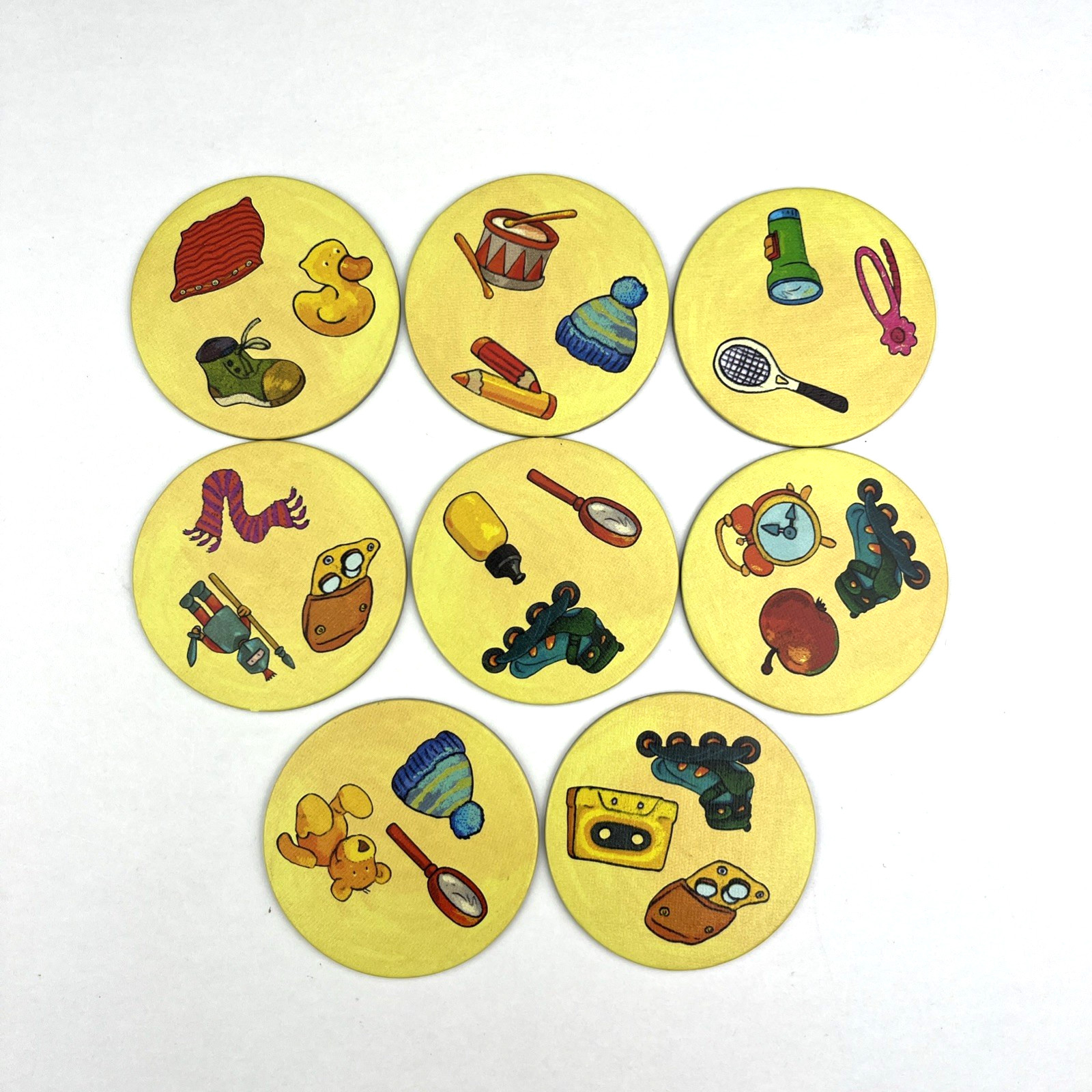 HABA Chaos in the Kids’ Room 2006 Children’s Tile Matching Game Germany COMPLETE