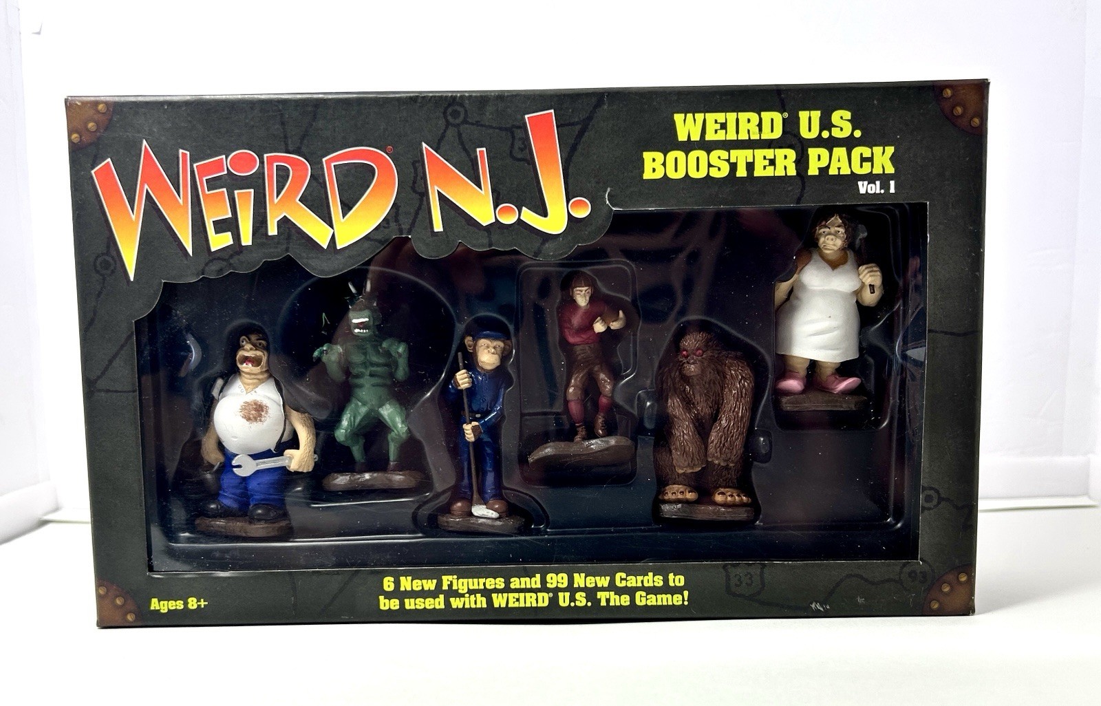 Weird NJ Weird US Booster Pack Vol 1 Sababa Toys 2007 Brand New *****RARE***