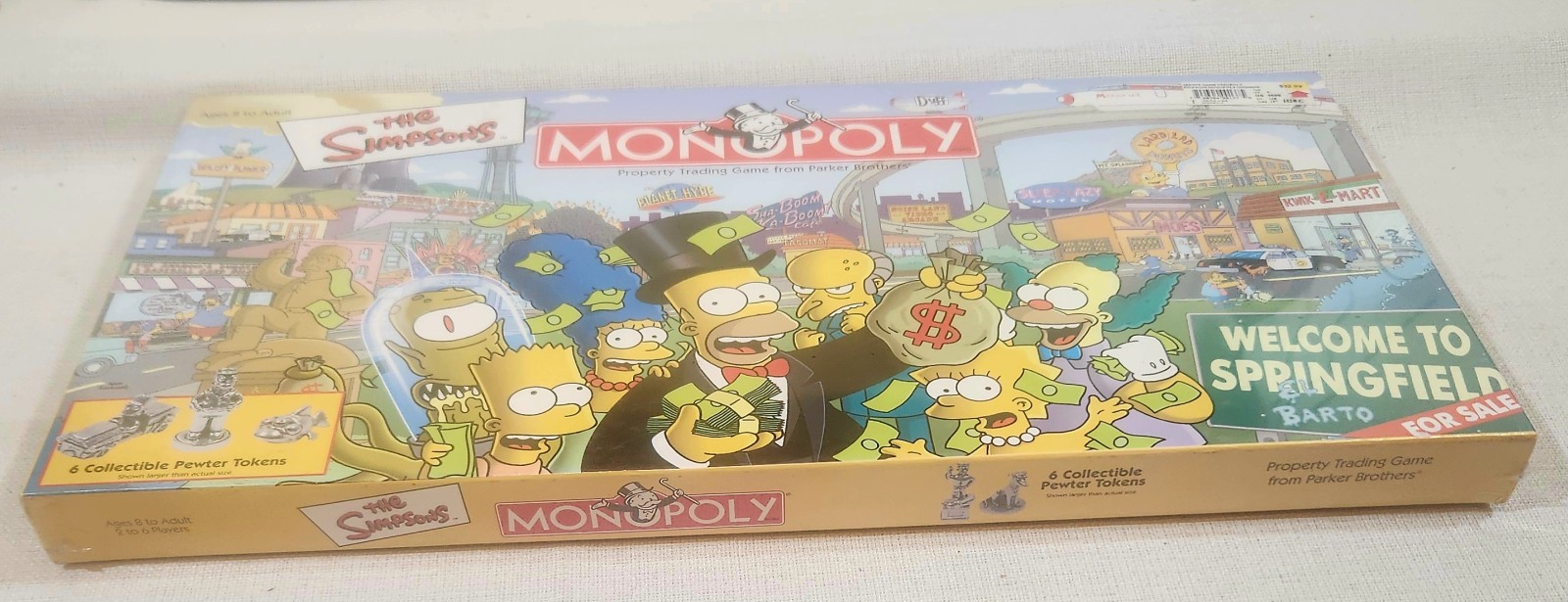Monopoly Game The Simpsons Collector’s Edition New in the Box Still Sealed