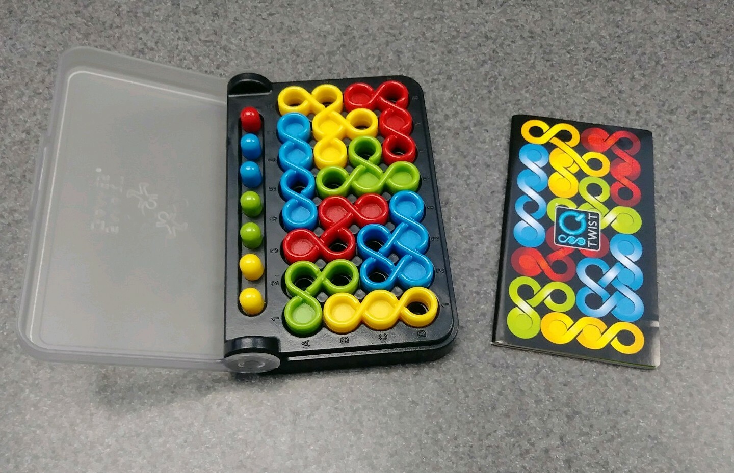 LCR Left Center Right Dice Game Tin by George & Co plus IQ Twist by Smart Games