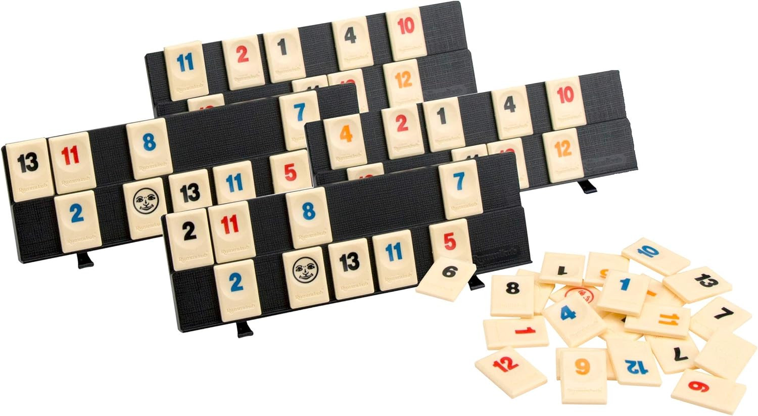 Travel Rummikub Game in Tin Convenient for 2 to 4 Players Ages 8 and Up