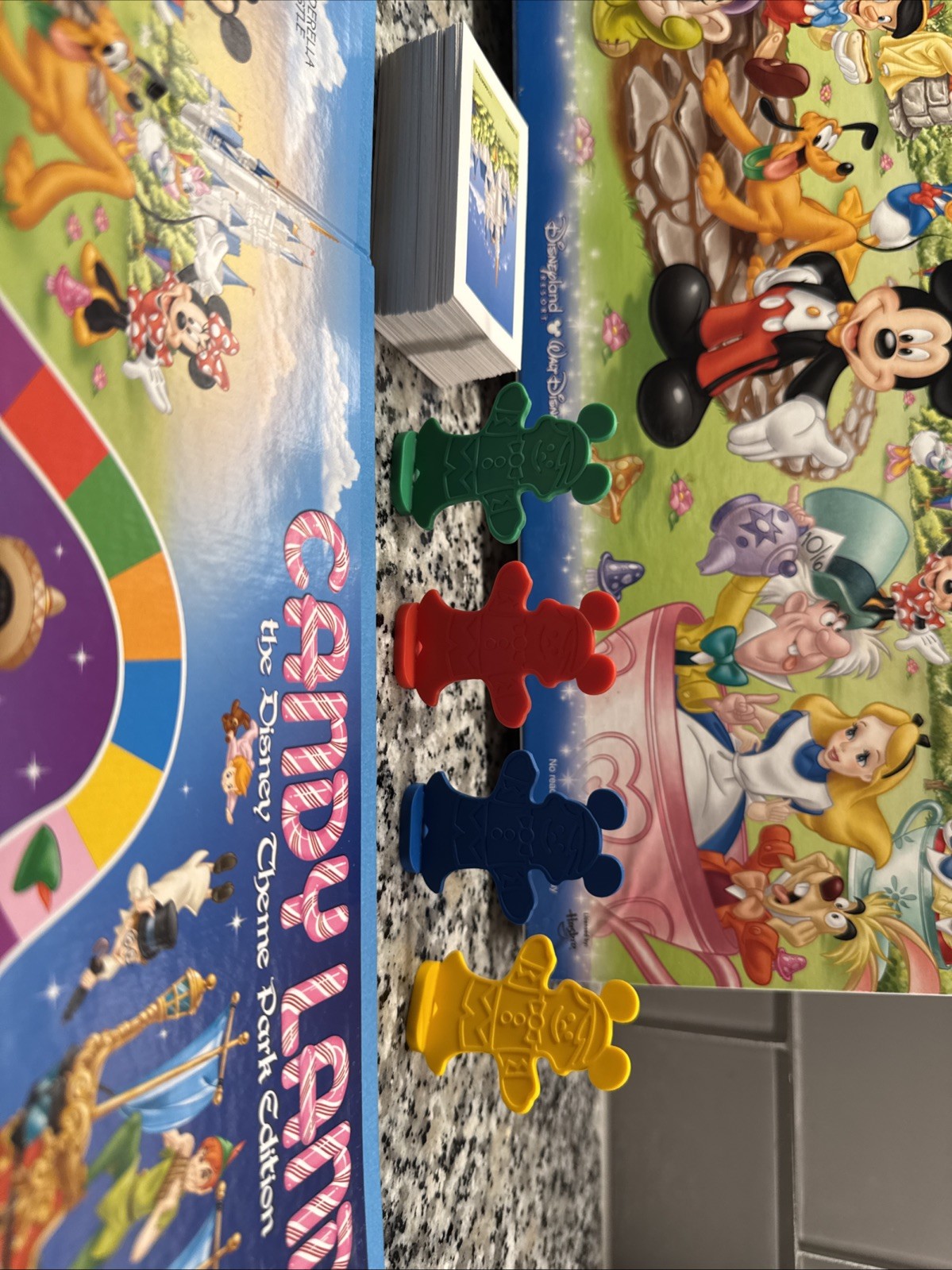 CANDYLAND: Disney Theme Park Edition Board Game (2009) Disneyland DISNEY WORLD