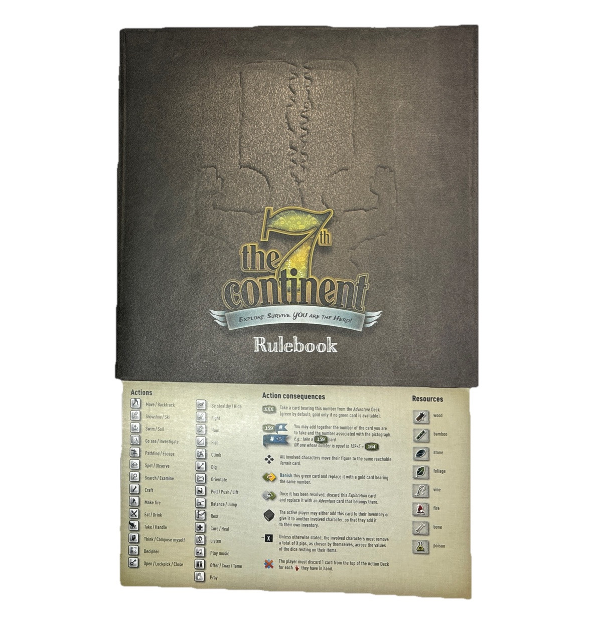 The 7th Continent: Classic Edition (Card Game) 2019 Serious Poulp board COMPLETE