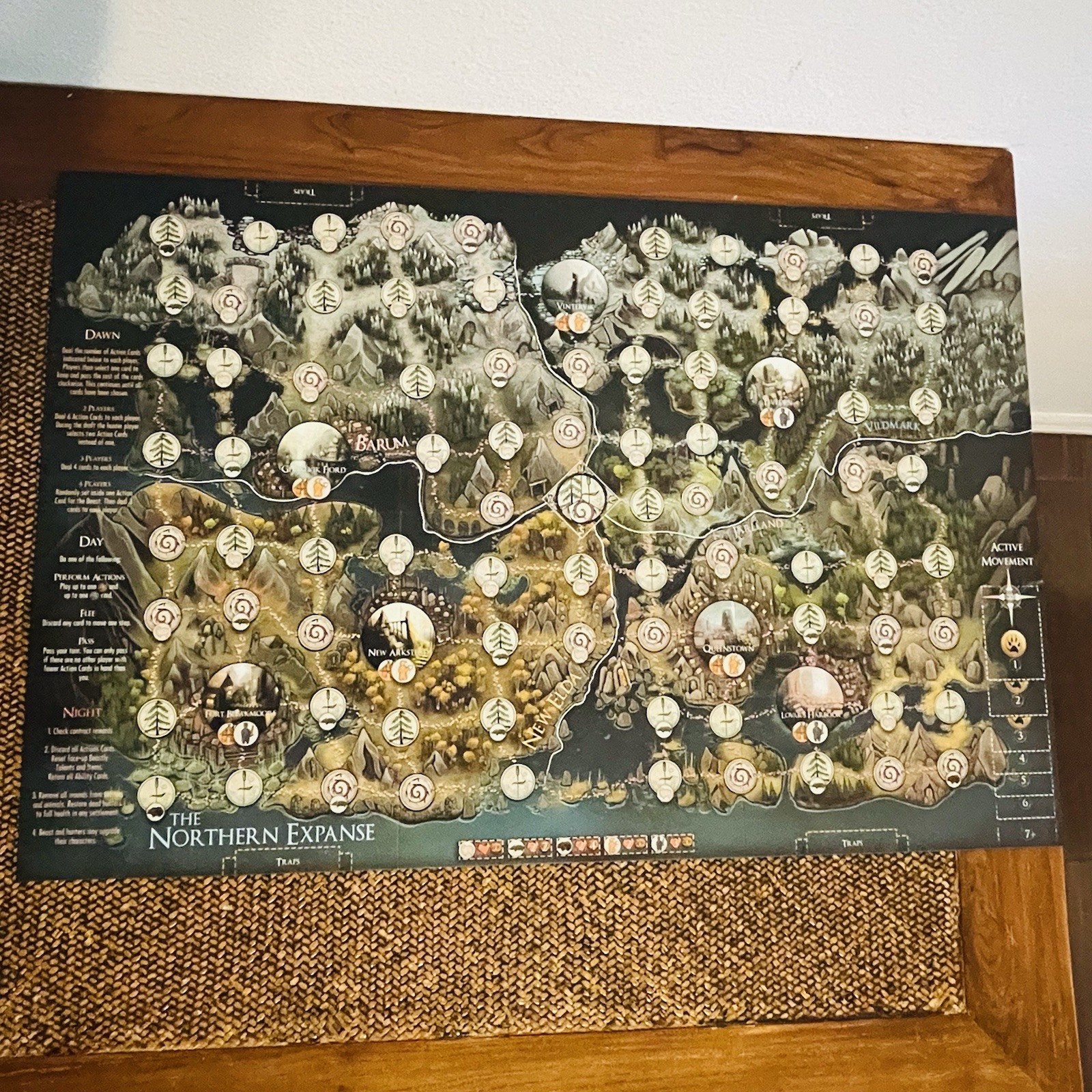 Beast Board Game – Pegasus Spiele/Studio Midhall – Never Played – 100% Complete!