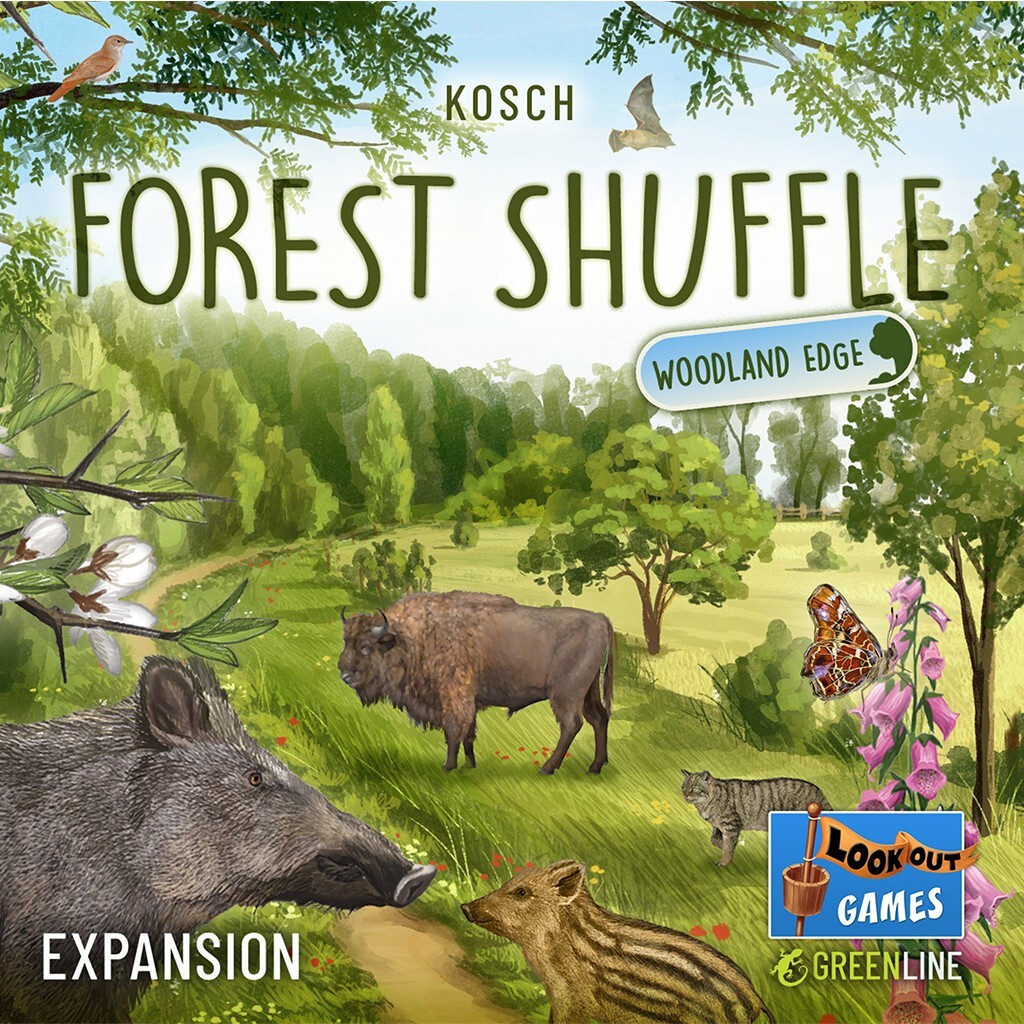 Woodland Edge Expansion Forest Shuffle Card Game Family Lookout LK0185 Board