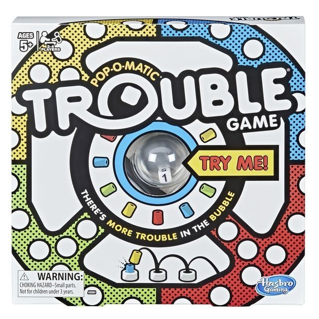 Hasbro 1603081 Trouble Pop-O-Matic Game