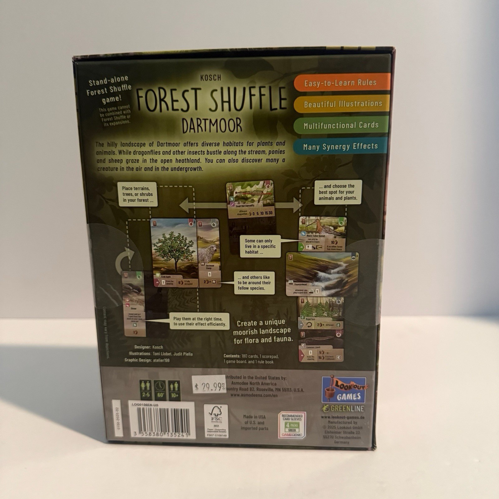 Forest Shuffle: Dartmoor Board Game Lookout Games 2025 – New / Sealed