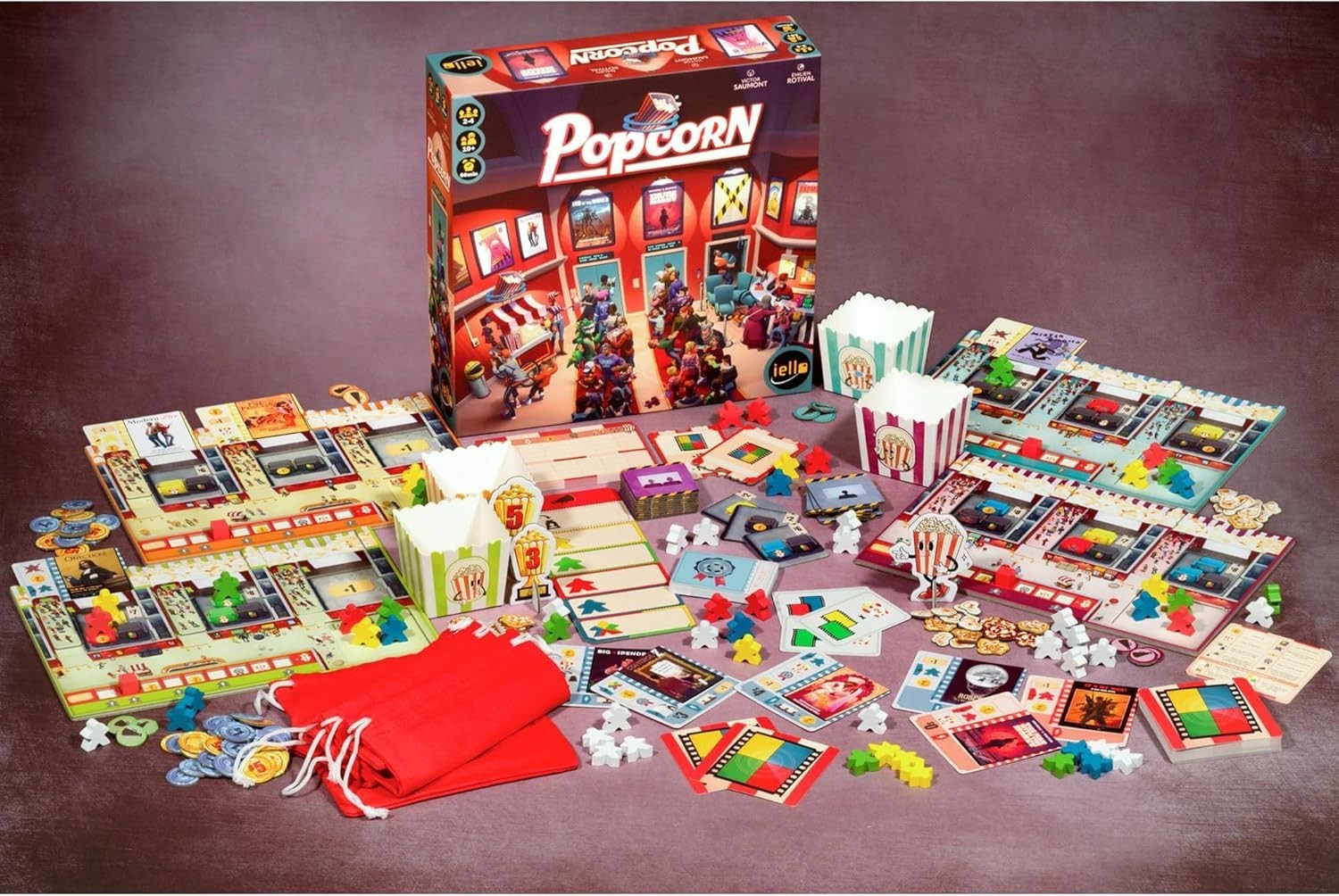 Experience Cinematic Fun with POPCORN: A Board Game of Movie Theater Management