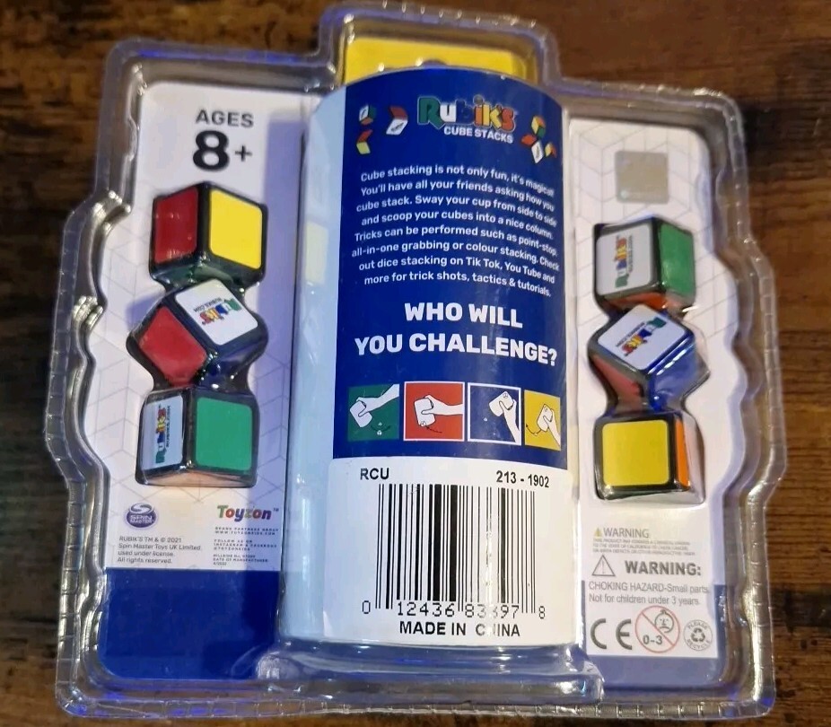 Rubik’s Cube Stacks Game – New – Sealed Mental Challenge Game
