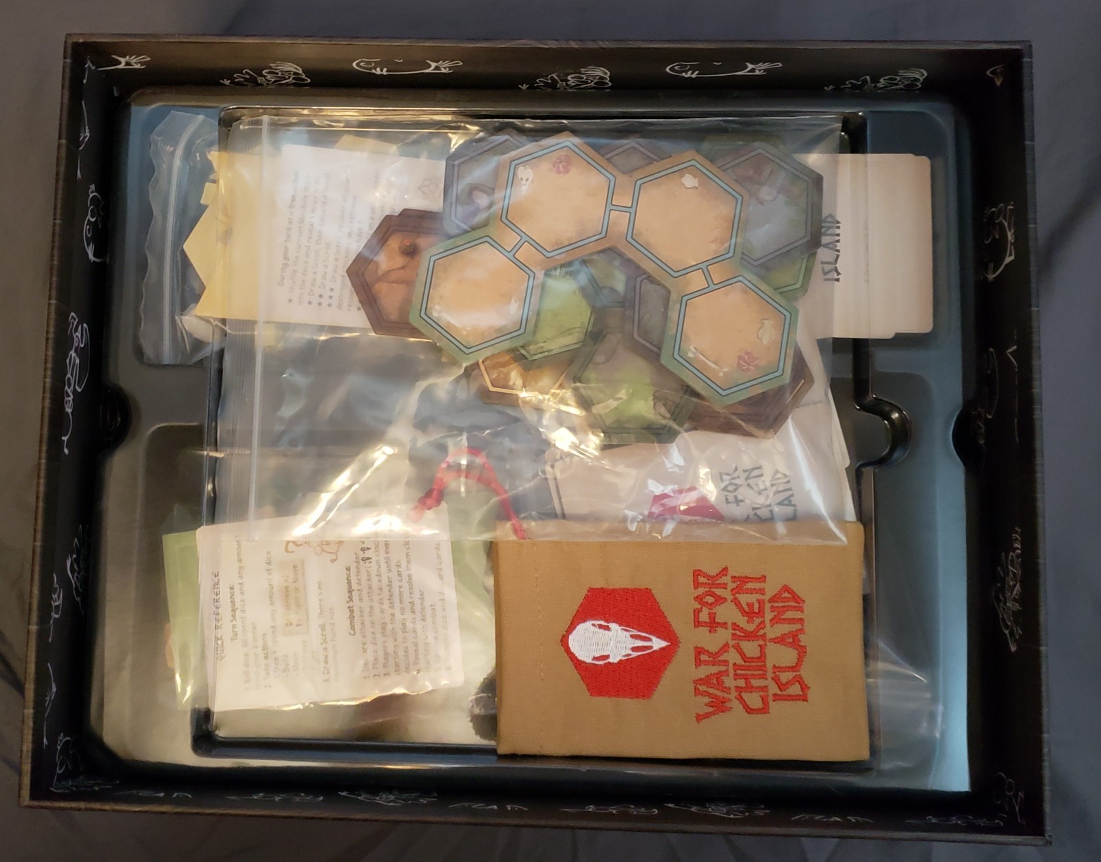 War For Chicken Island 1st Edition Kickstarter – Draco Studios – Used Complete