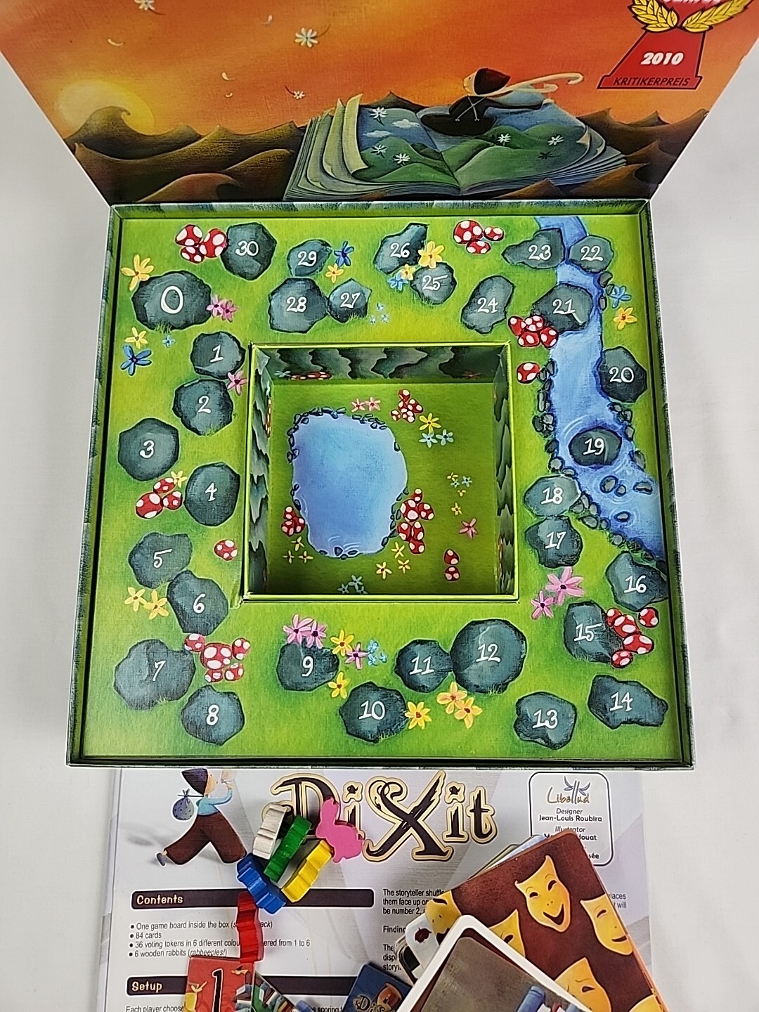 Dixit Board Game Jean-Louis Roubira Complete Fun Storytelling Family Libellud