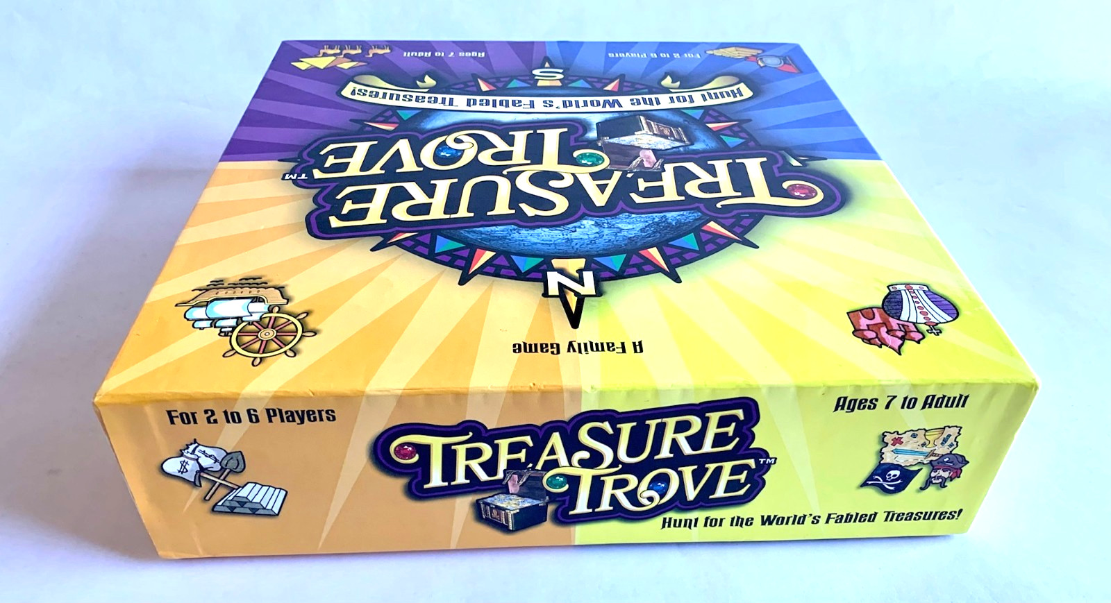 Treasure Trove Board Game 2008 Complete Family Kids Fun Treasure Hunt Adventure