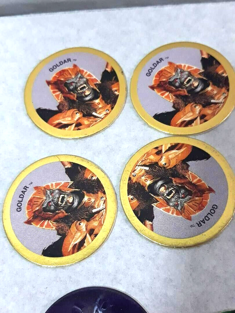 Vtg 1994 Lot of 15 Power Rangers Pogs w/ 1 Plastic Slammer ~ Ships FREE