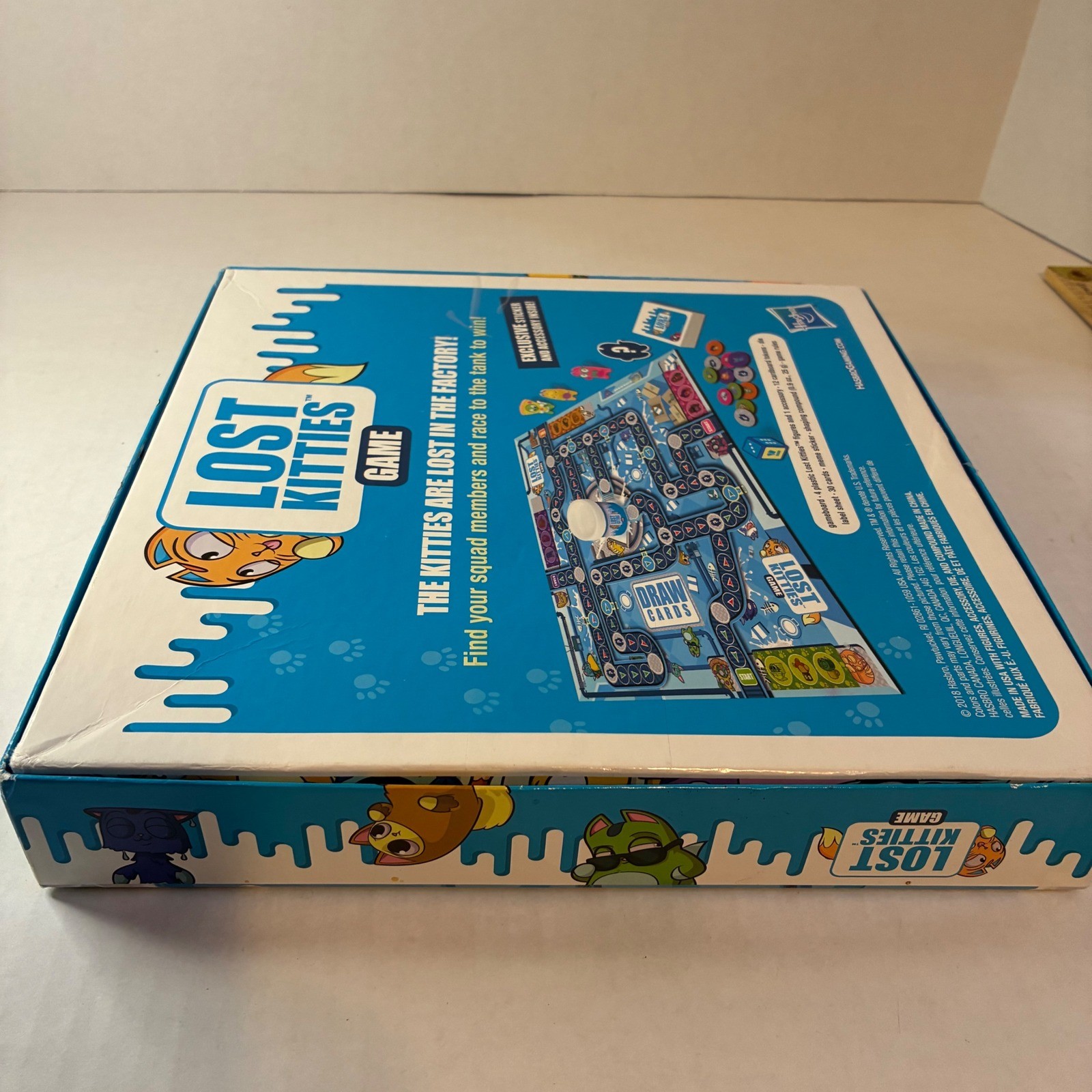 Hasbro Lost Kitties Board Game Littlest Pet Shop E4988 Kids Ages 5+ 2018 Gaming