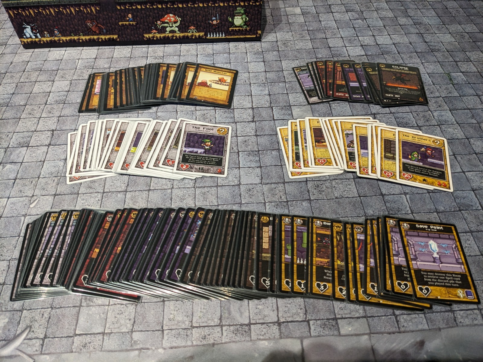 Boss Monster Kickstarter Collection: UIltimate Starter Set Pledge New & Unplayed