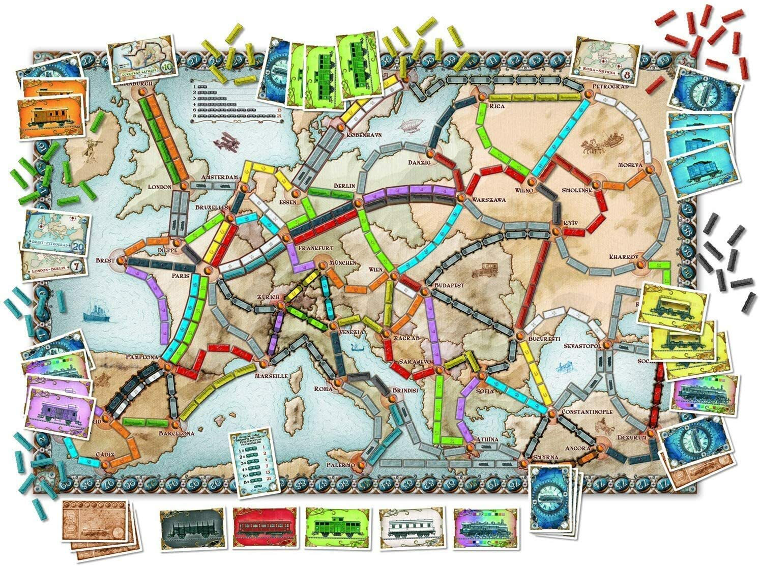 Days of Wonder Ticket To Ride Europe Board Game